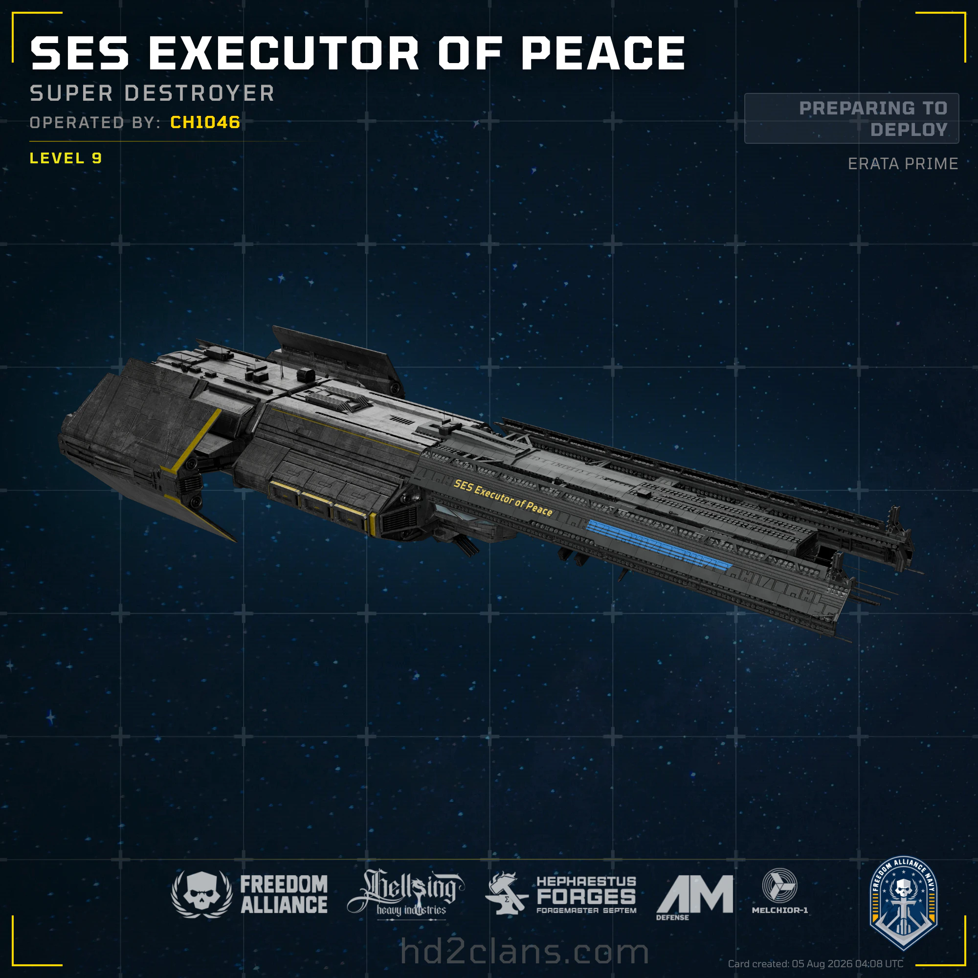 SES Executor of Peace