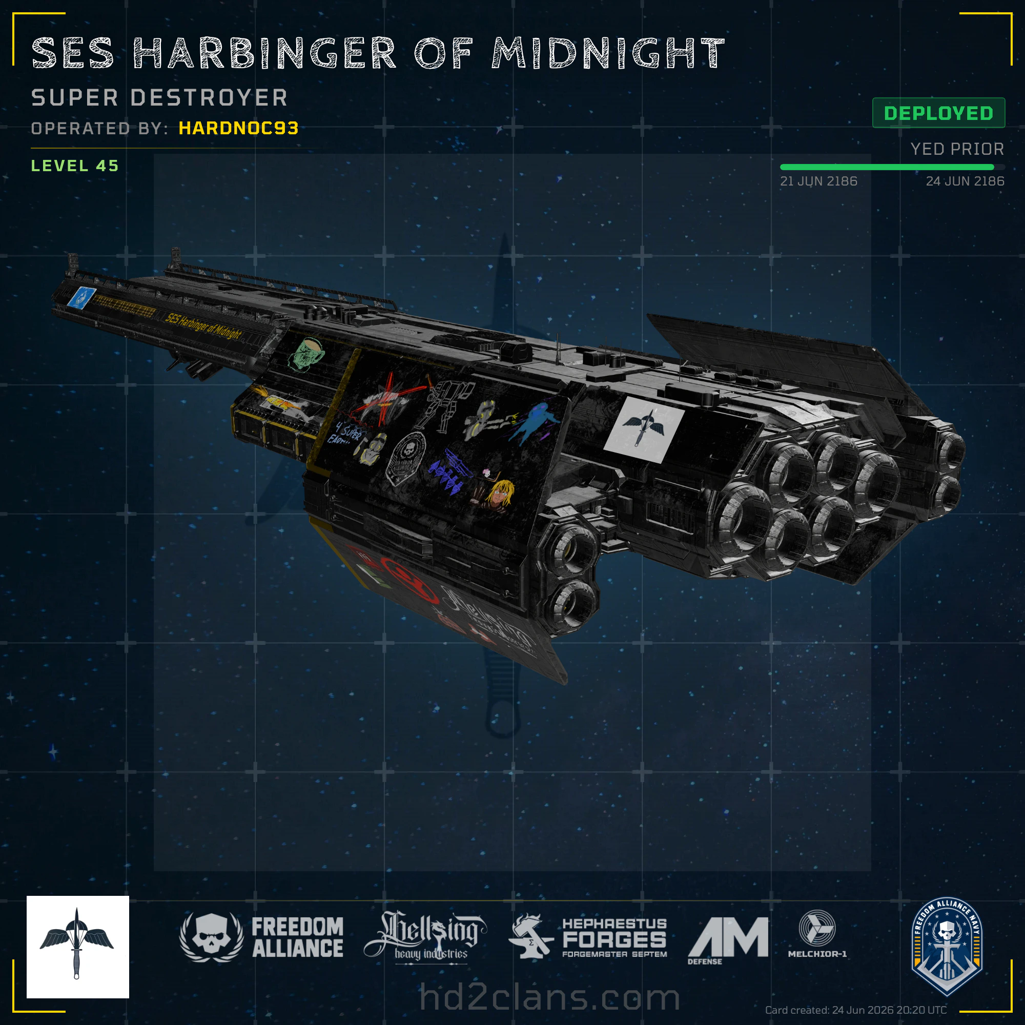 SES Harbinger of Midnight