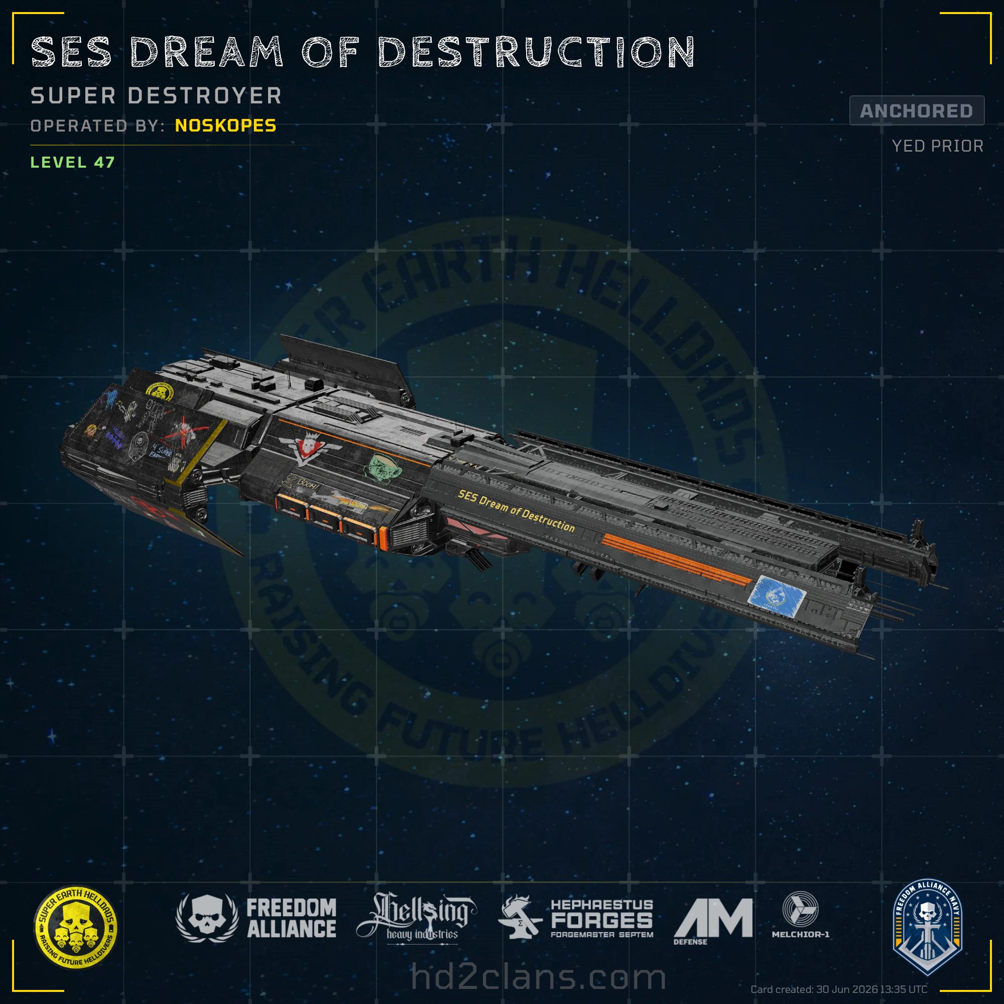 SES Dream of Destruction