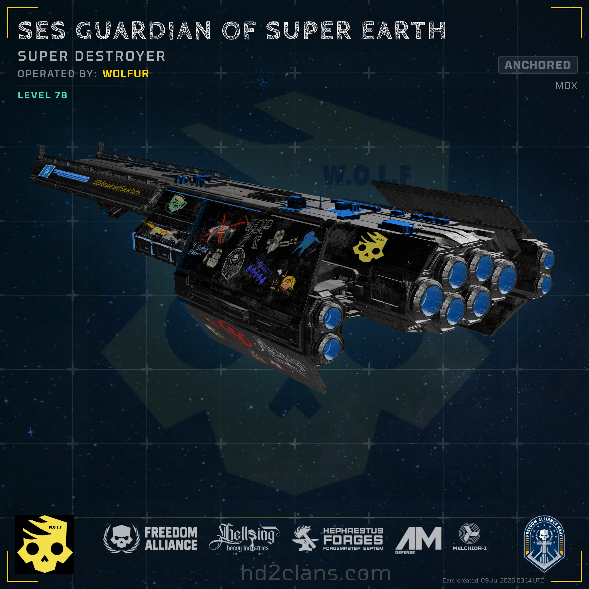 SES Guardian of Super Earth