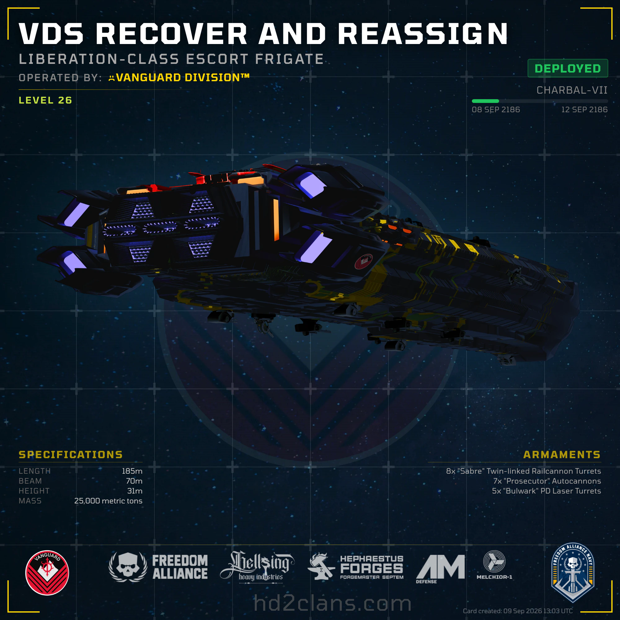 VDS Recover and Reassign