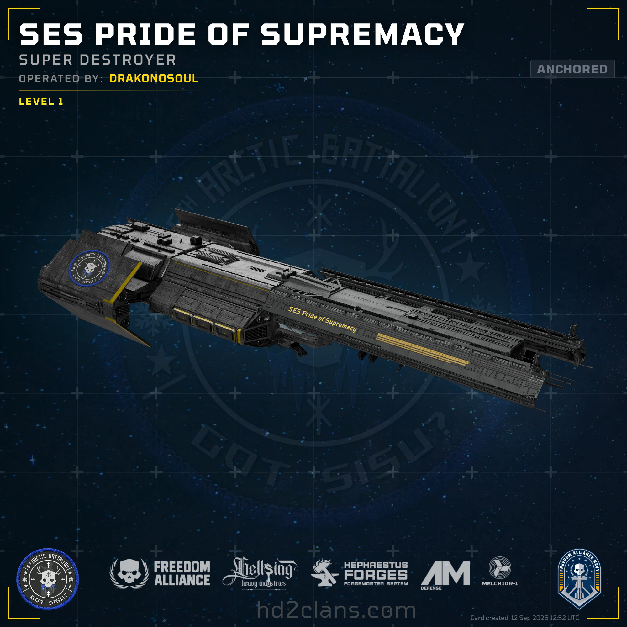 SES Pride of Supremacy