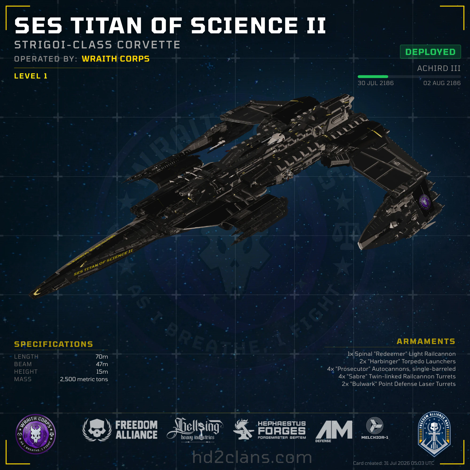 SES TITAN OF SCIENCE II