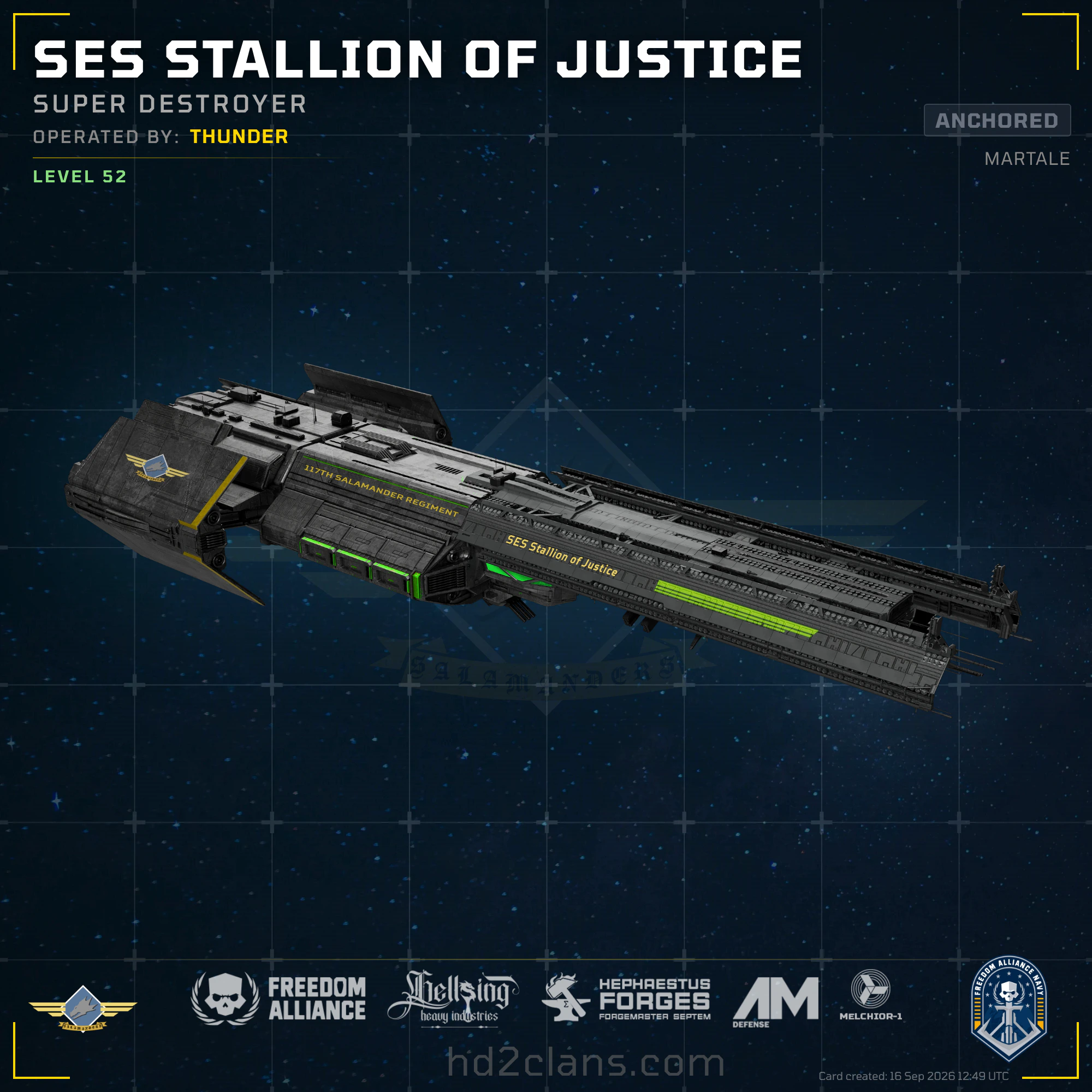 SES Stallion of Justice