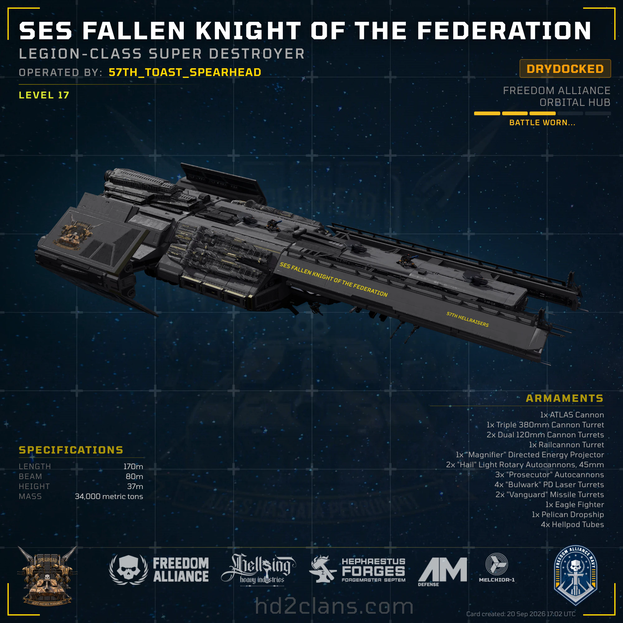 SES Fallen Knight of The Federation