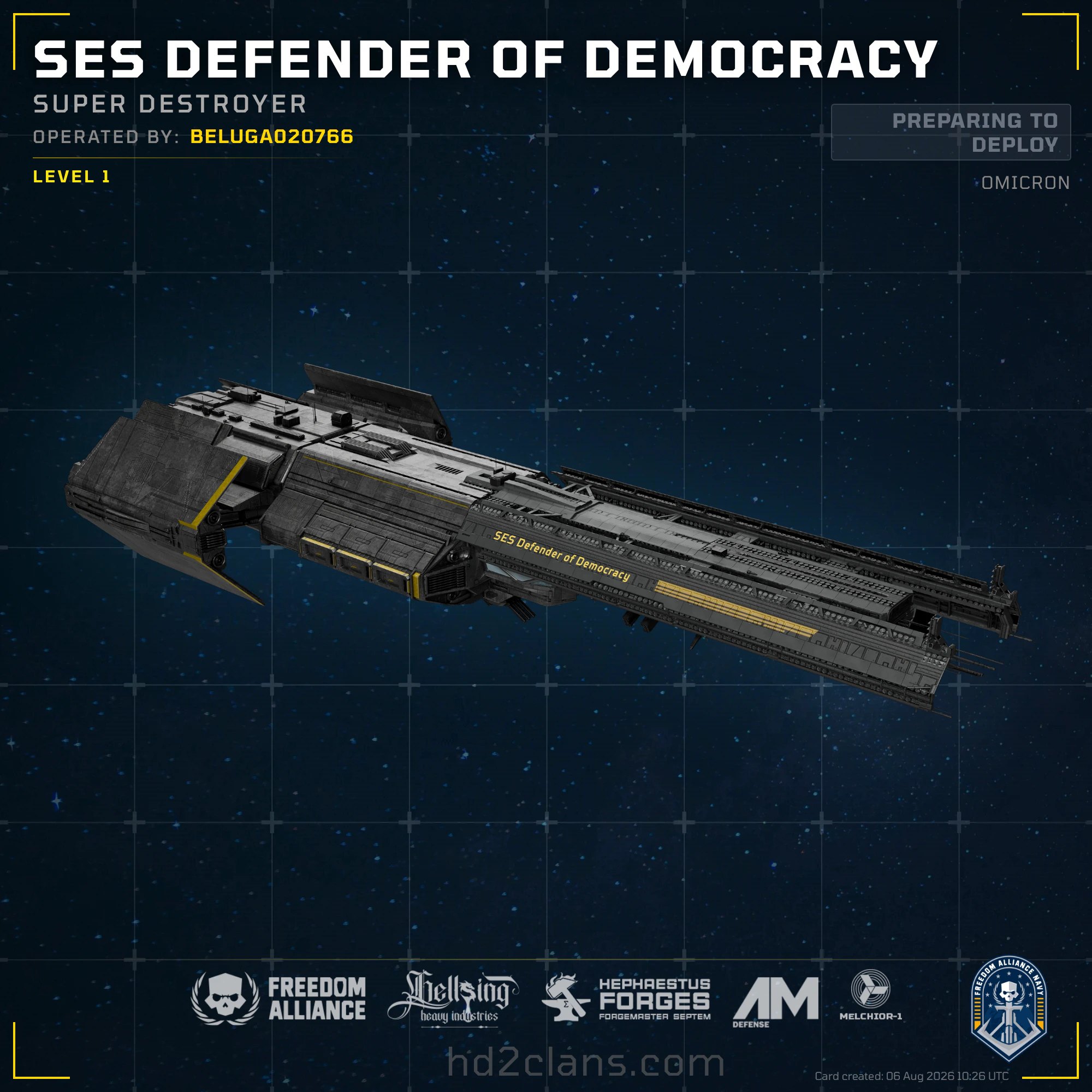 SES Defender of Democracy