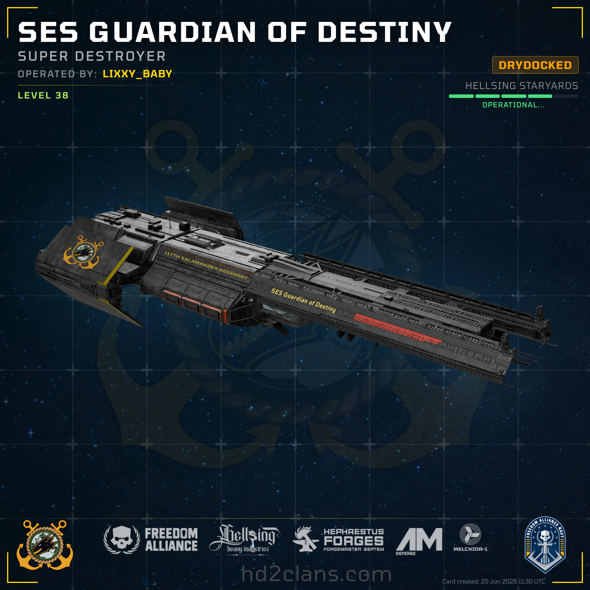 SES Guardian of Destiny