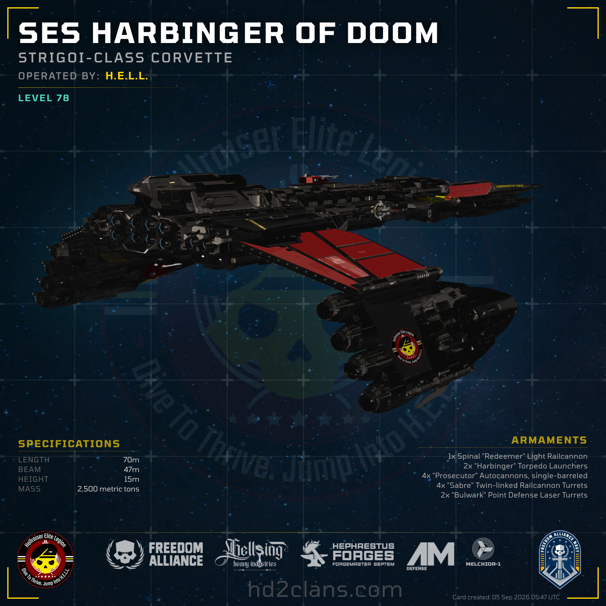 SES Harbinger of Doom