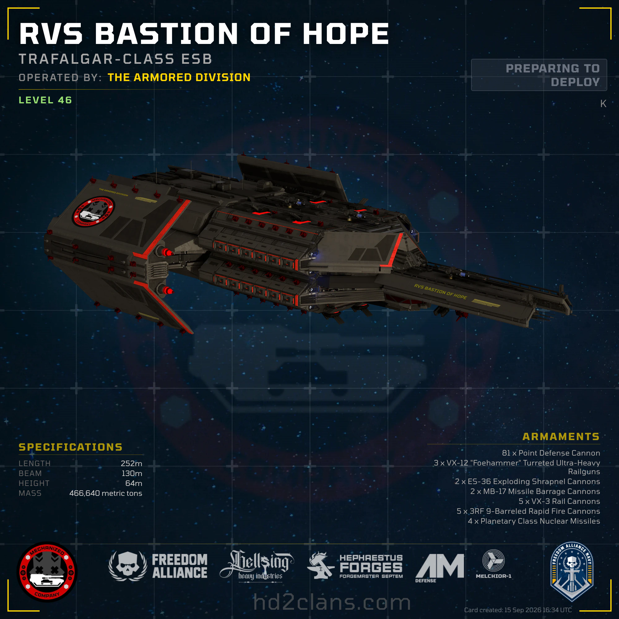 RVS Bastion of Hope