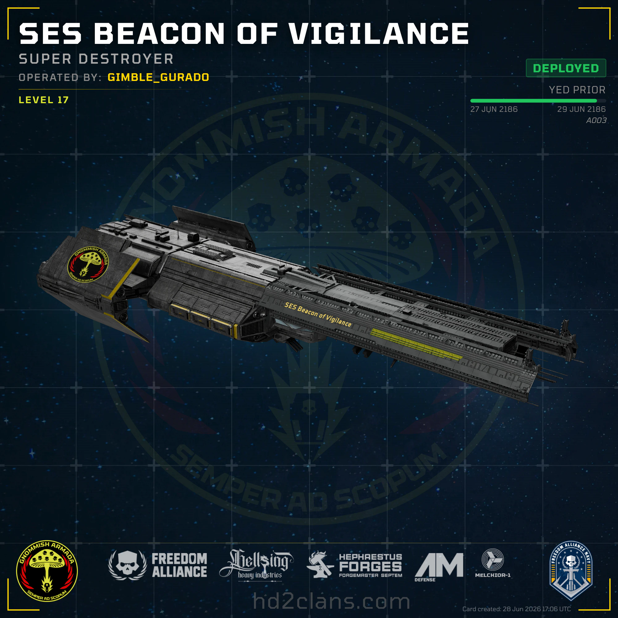 SES Beacon of Vigilance