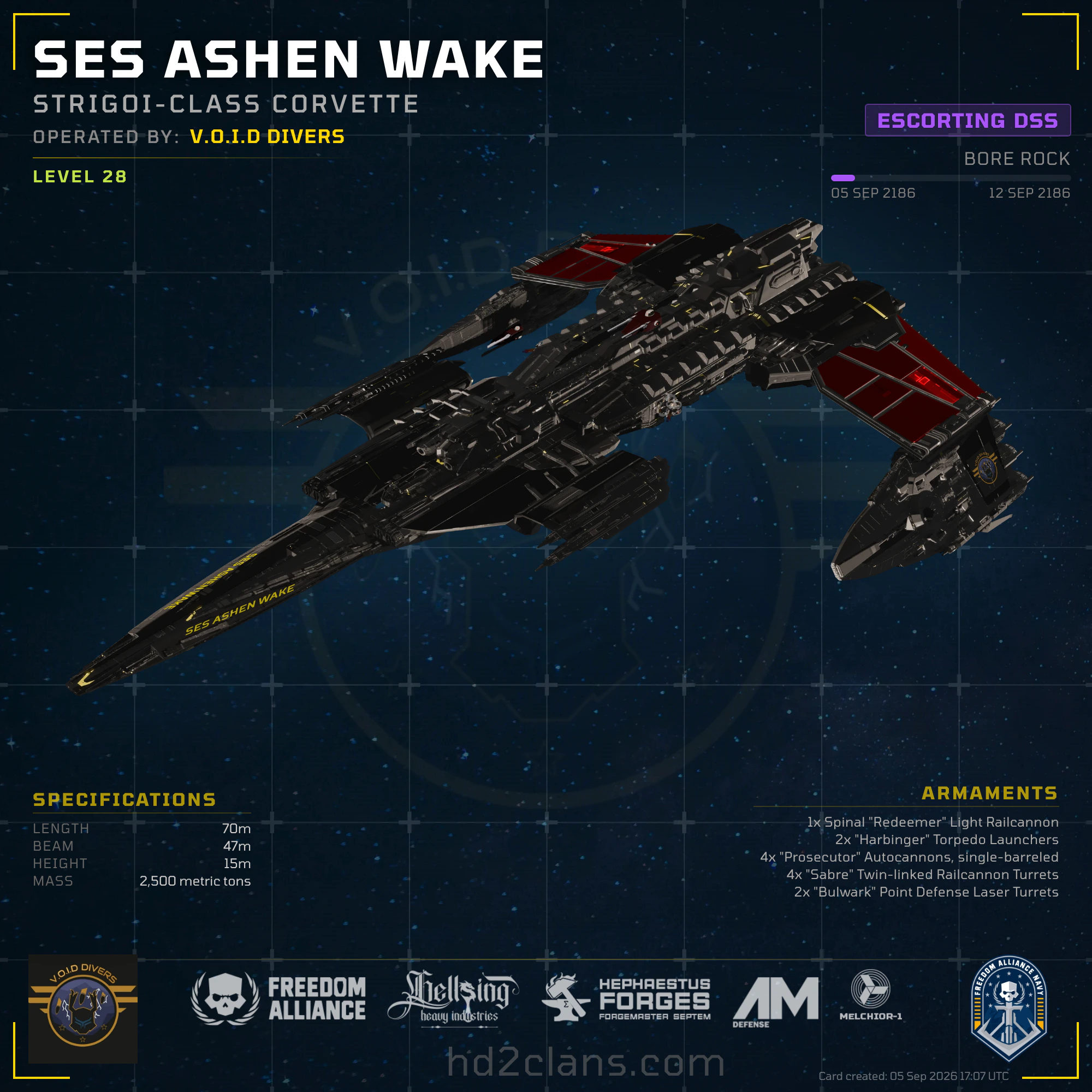 SES Ashen Wake