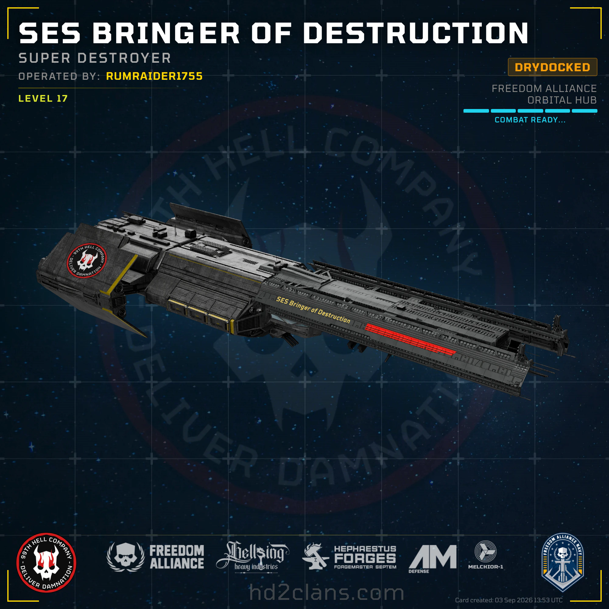 SES Bringer of Destruction