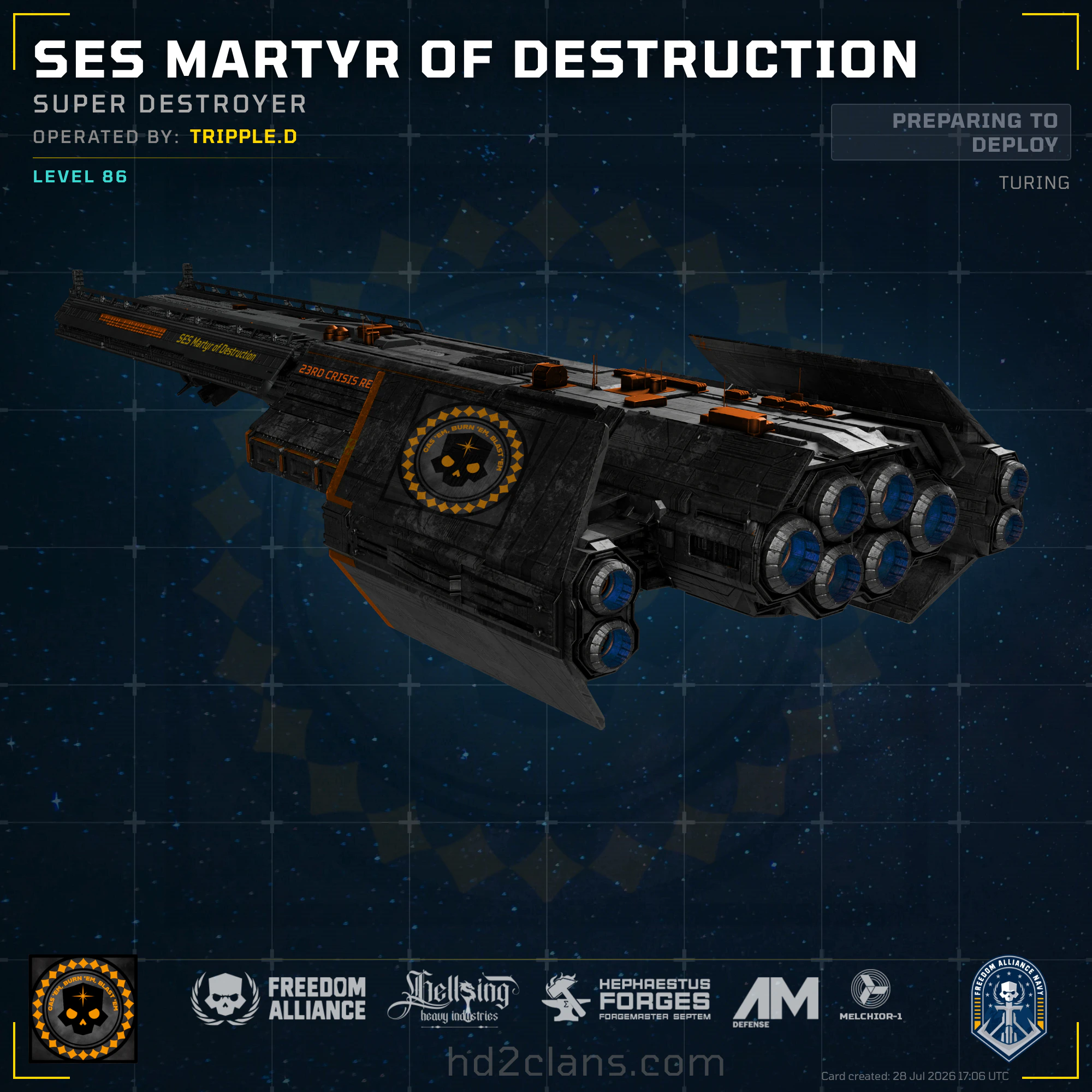 SES Martyr of Destruction