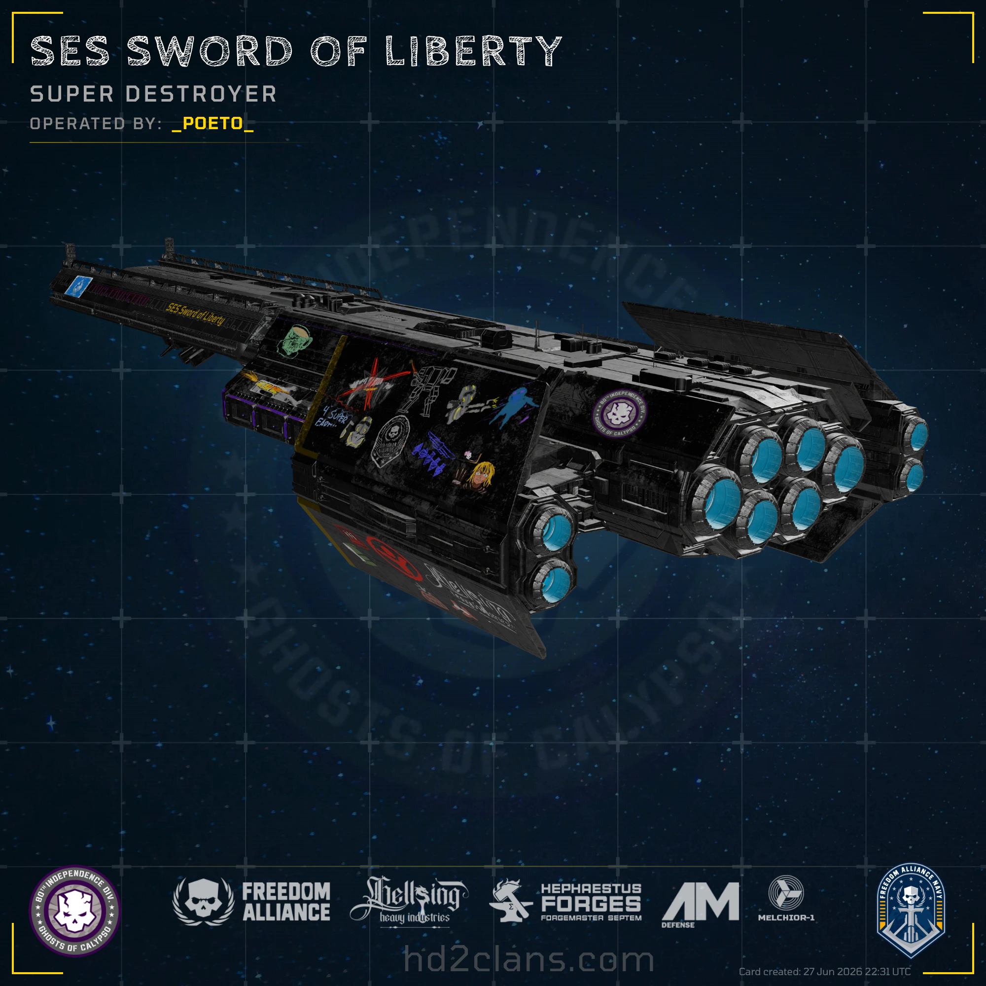 SES Sword of Liberty
