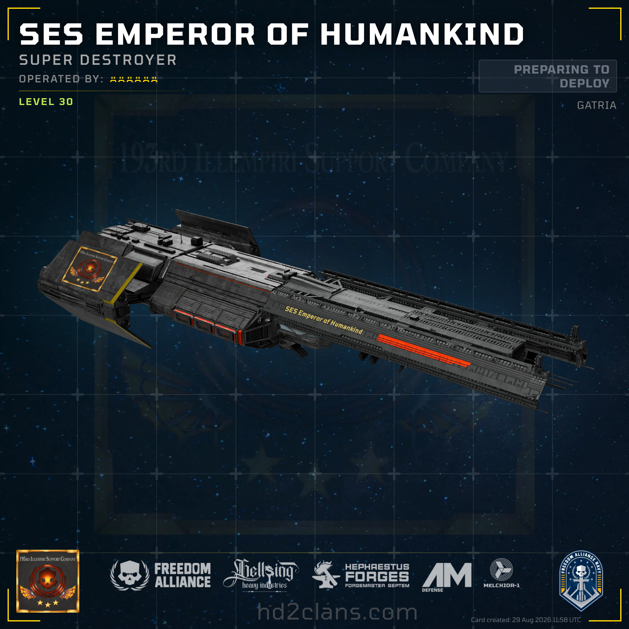 SES Emperor of Humankind