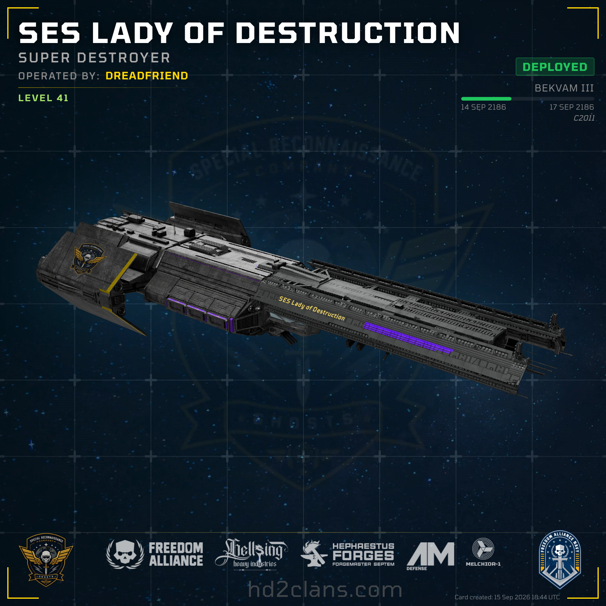 SES Lady of Destruction