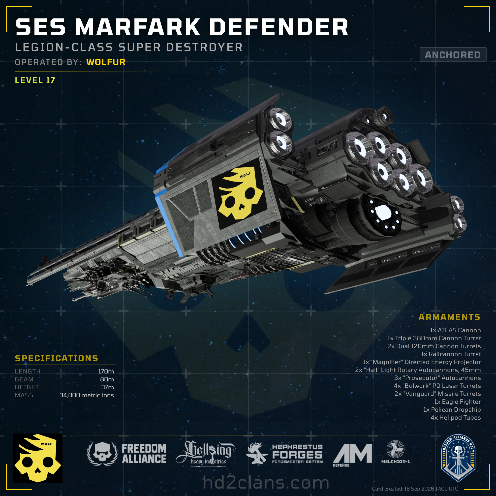 SES Marfark Defender