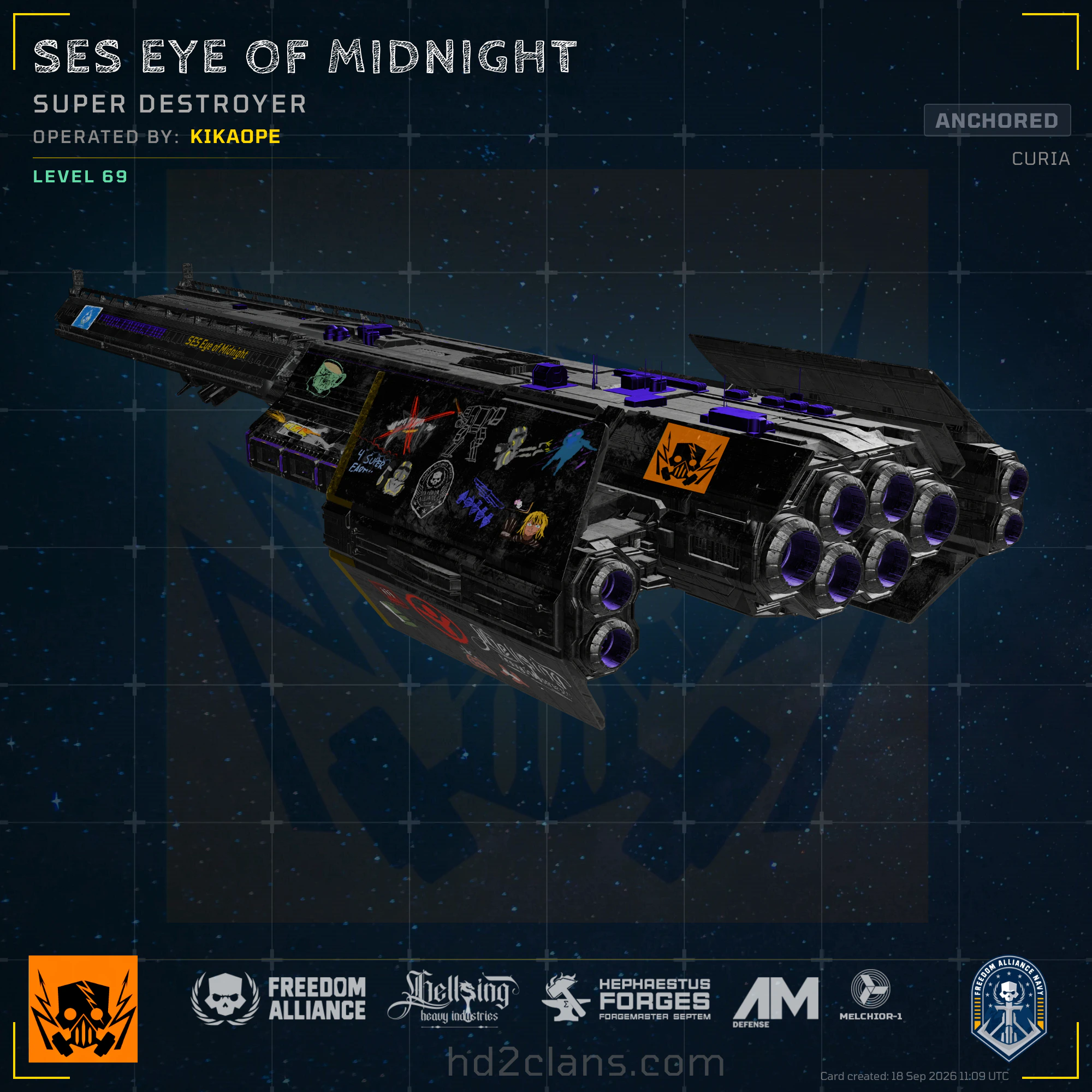 SES Eye of Midnight