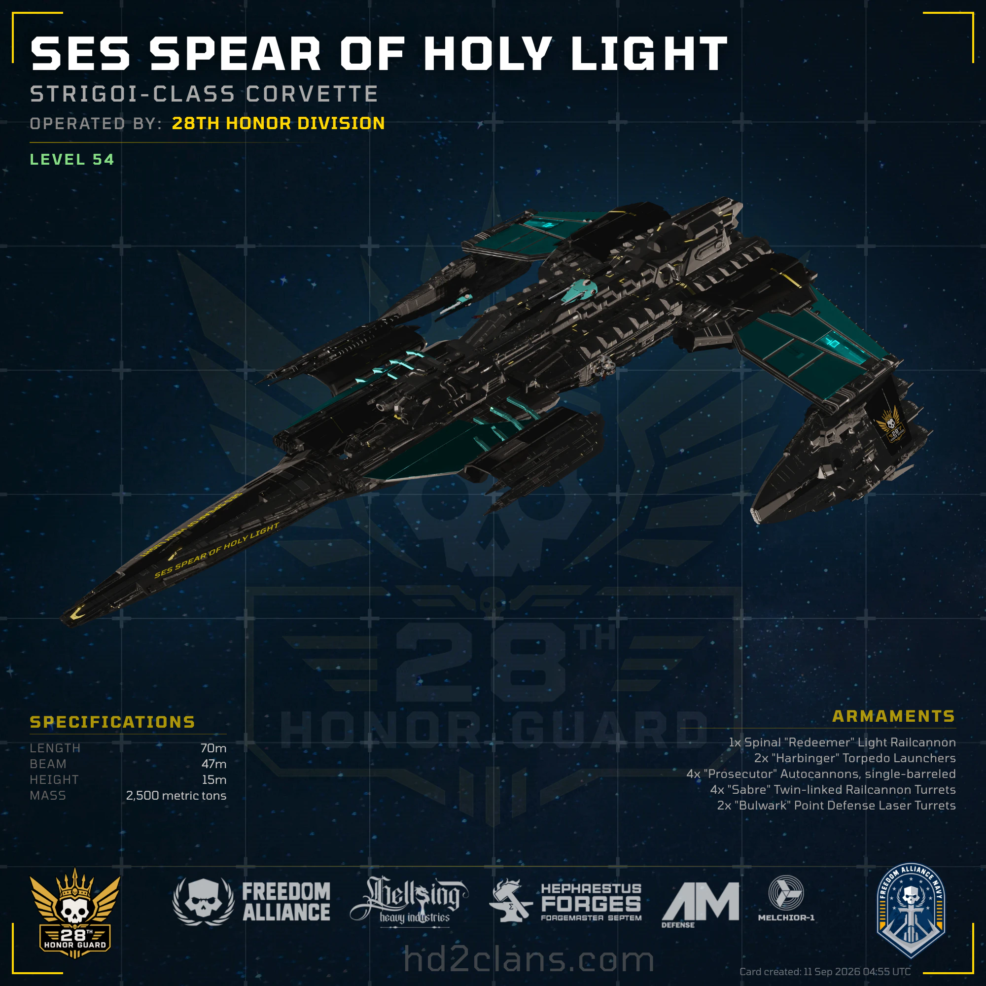 SES Spear of Holy Light