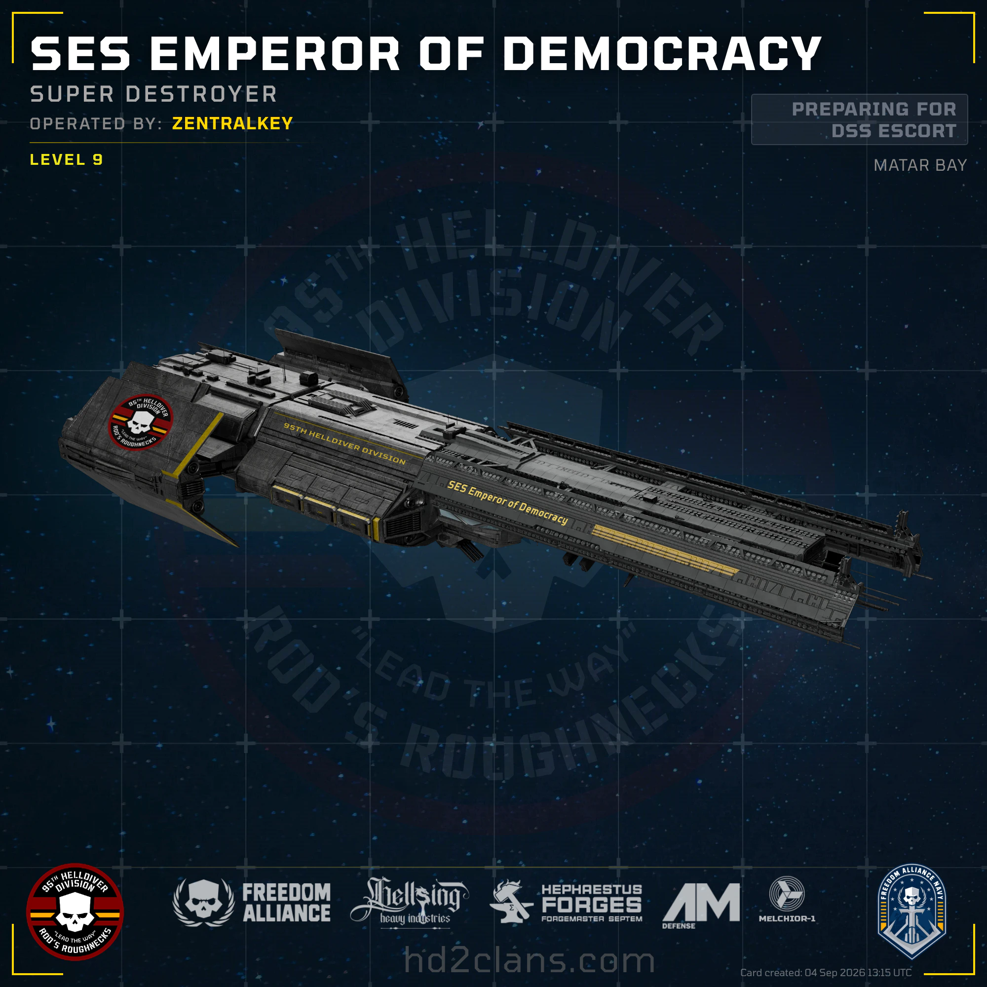 SES Emperor of Democracy