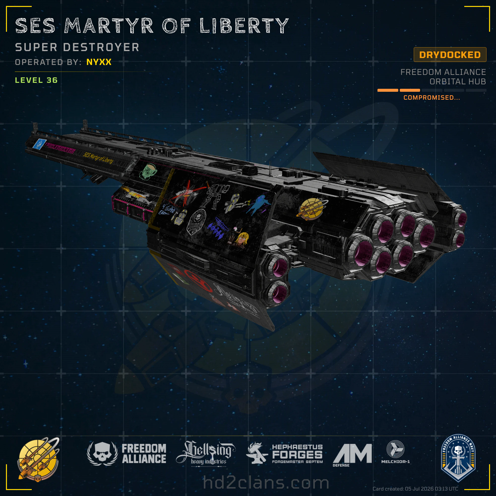 SES Martyr of Liberty