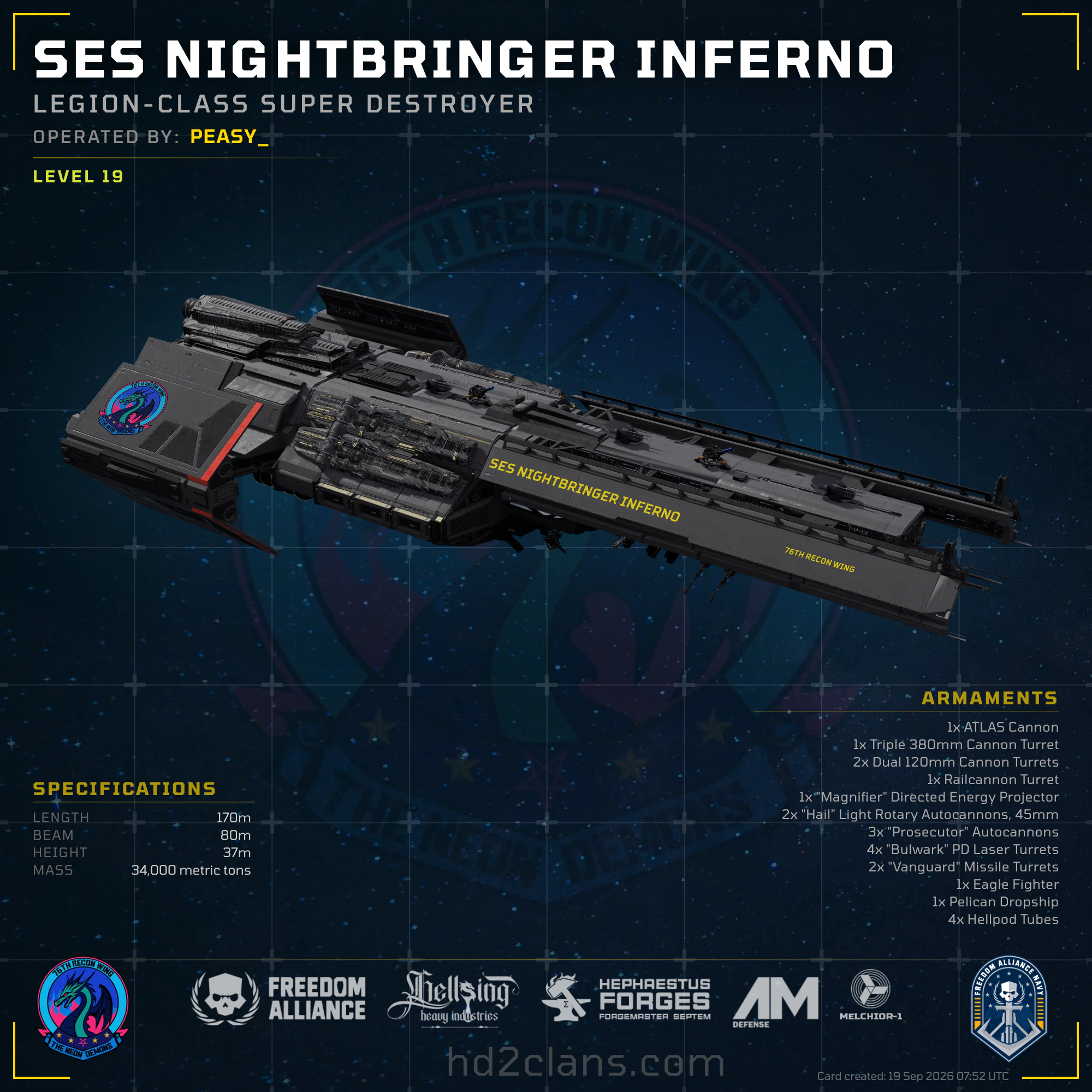 SES Nightbringer Inferno