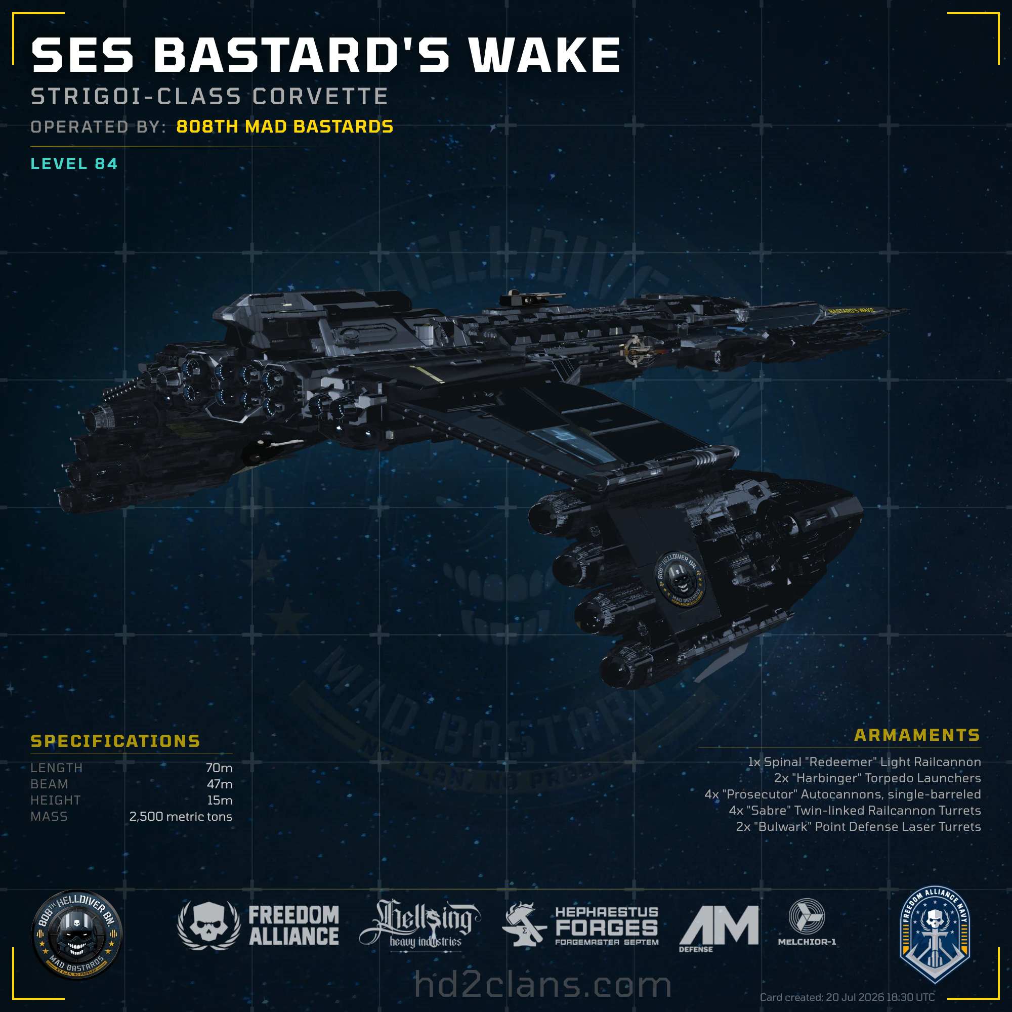 SES Bastard's Wake