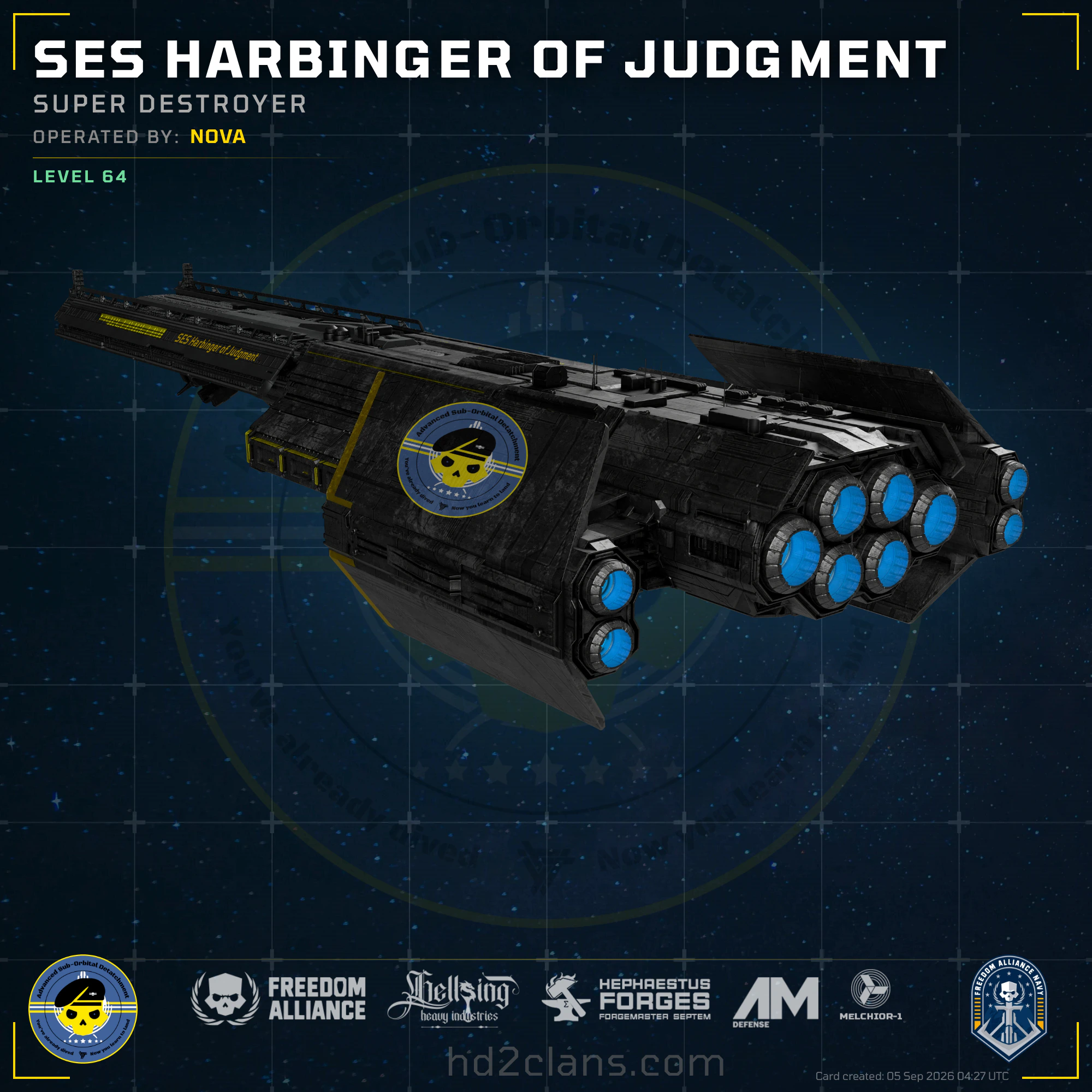 SES Harbinger of Judgment
