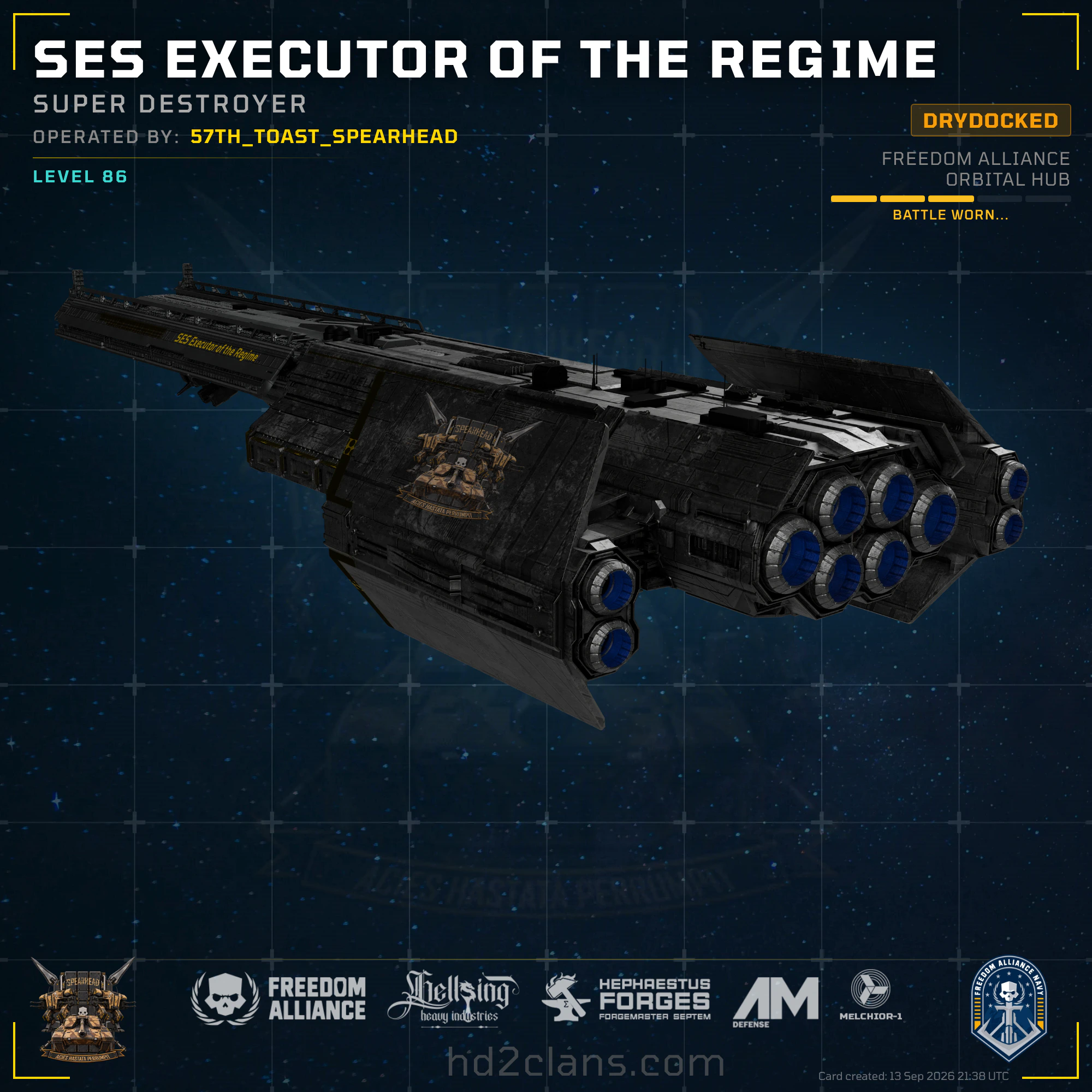SES Executor of the Regime
