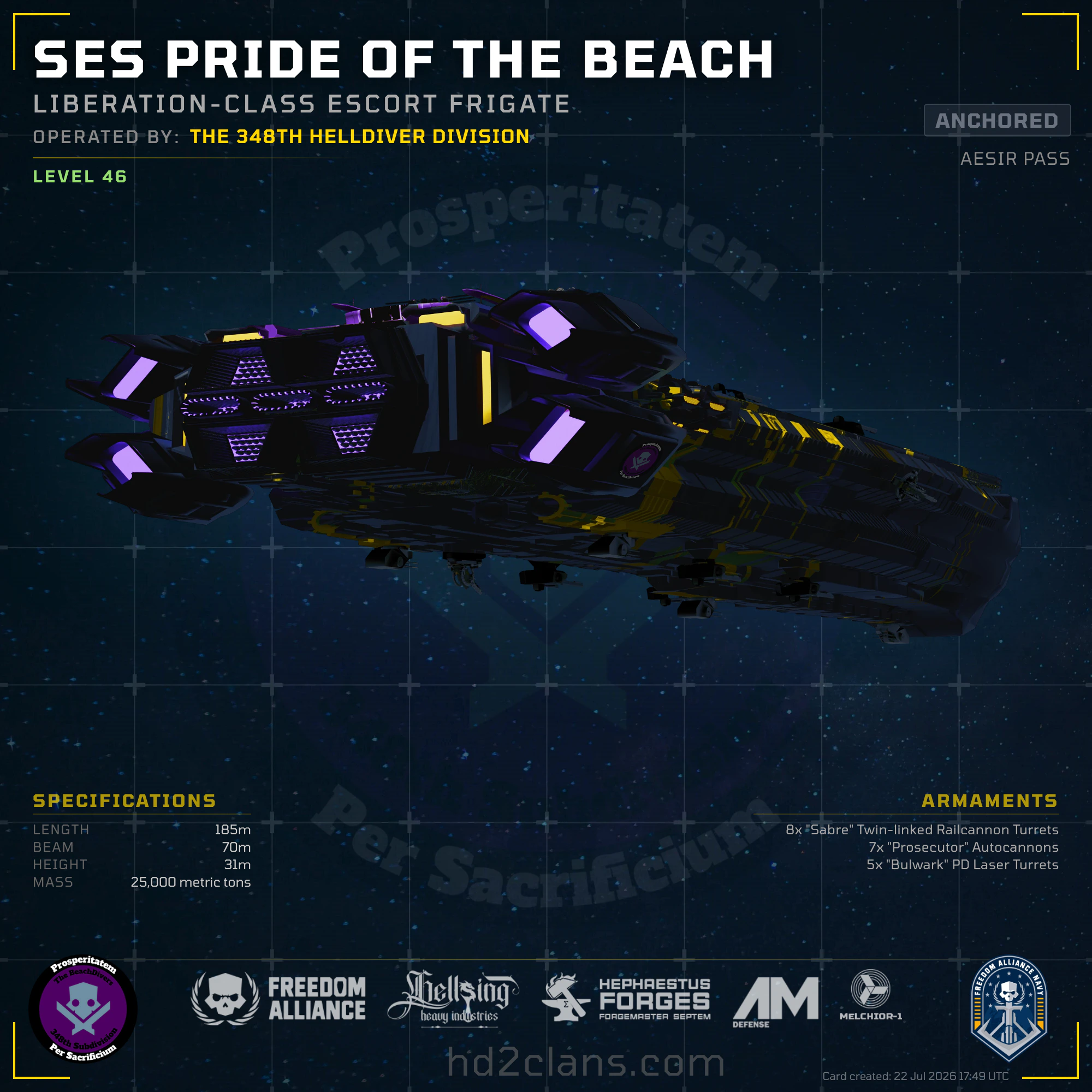 SES Pride of the Beach