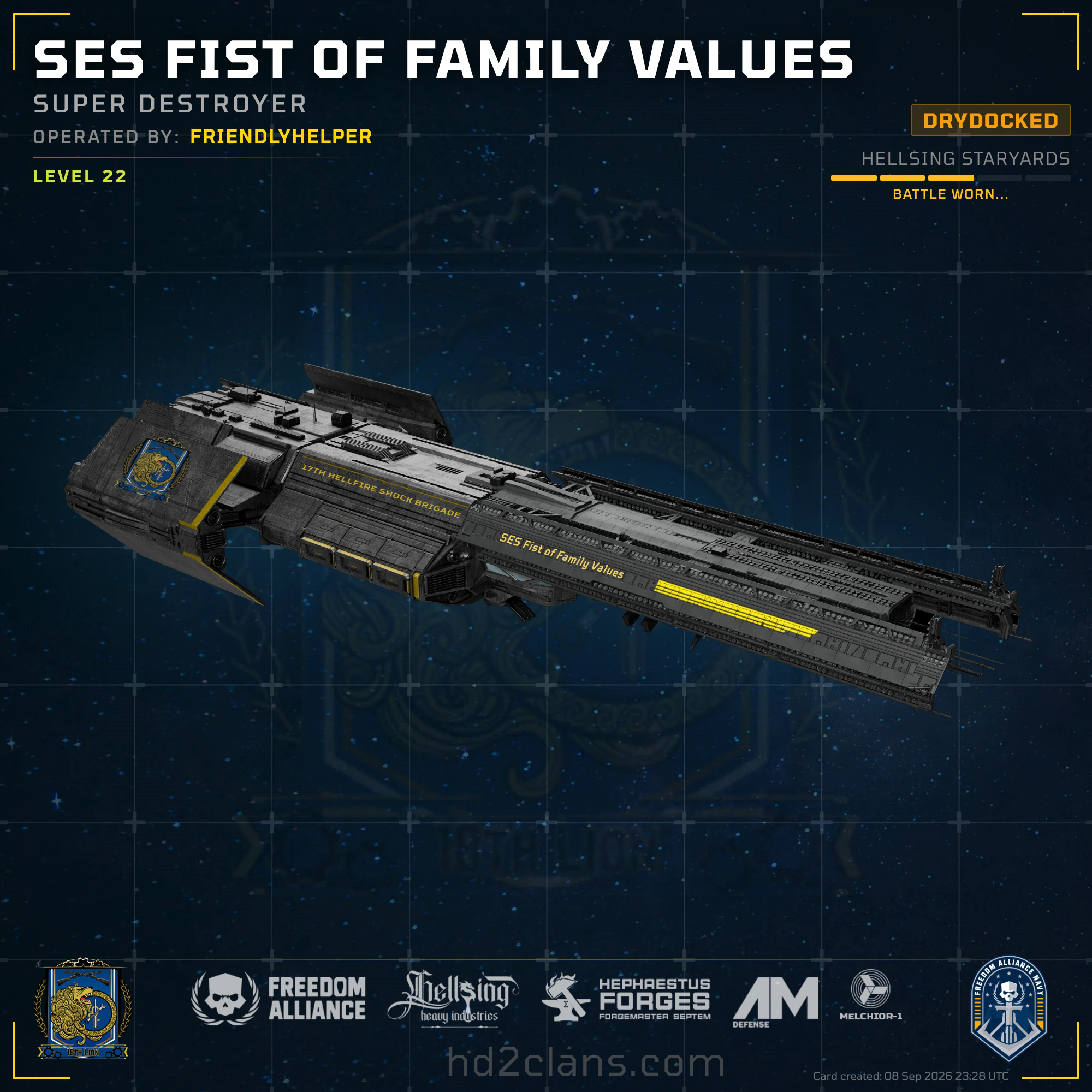 SES Fist of Family Values