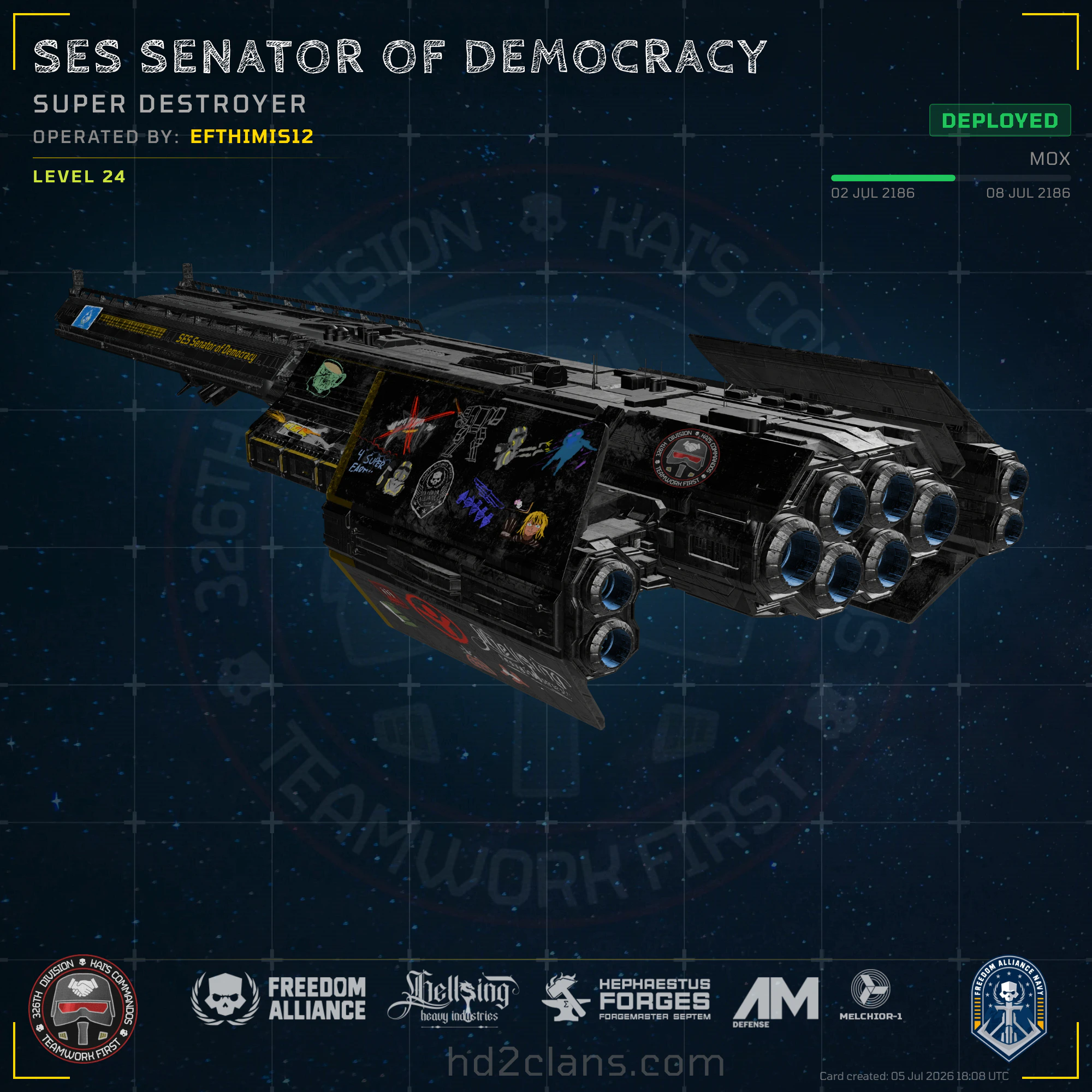 SES Senator of Democracy