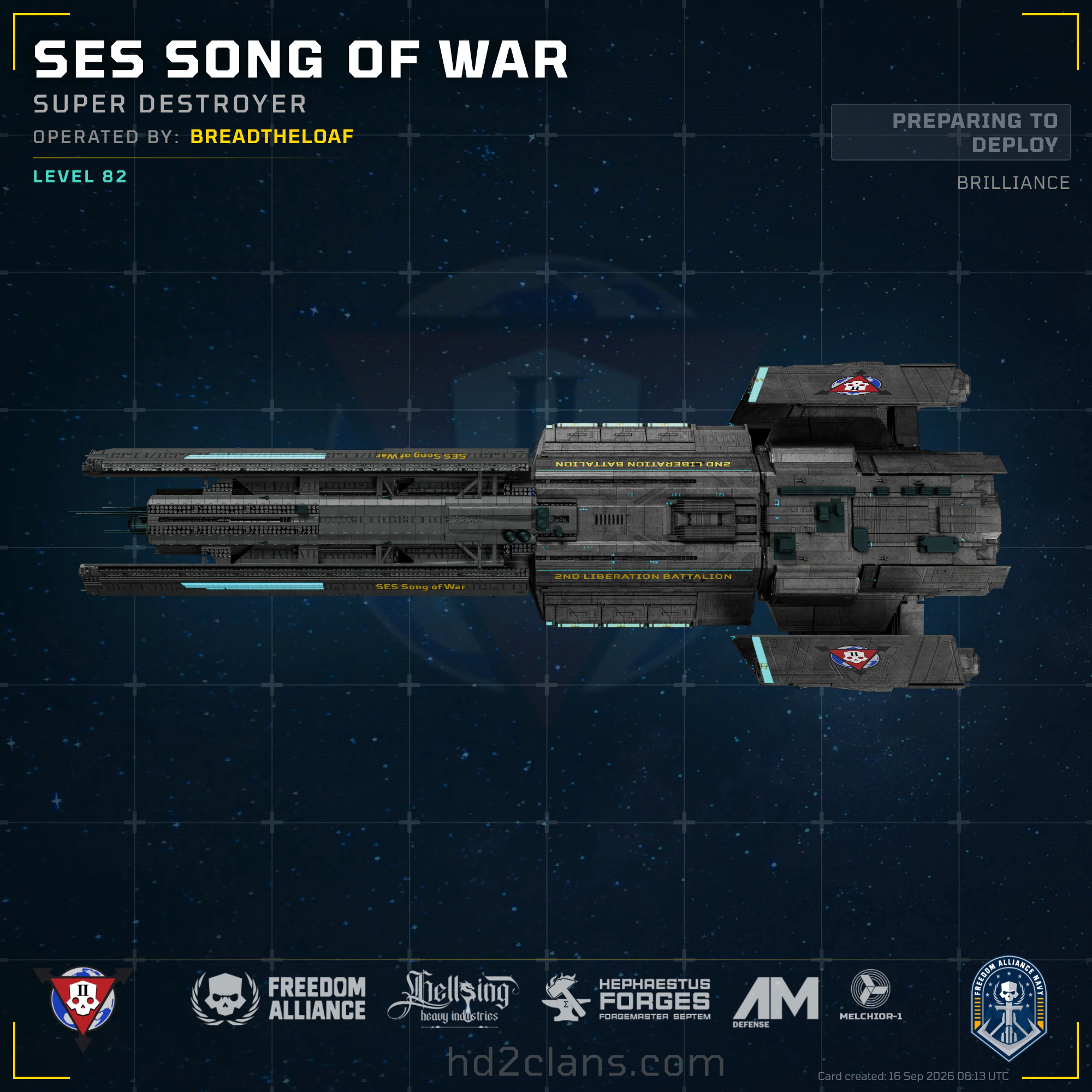 SES Song of War