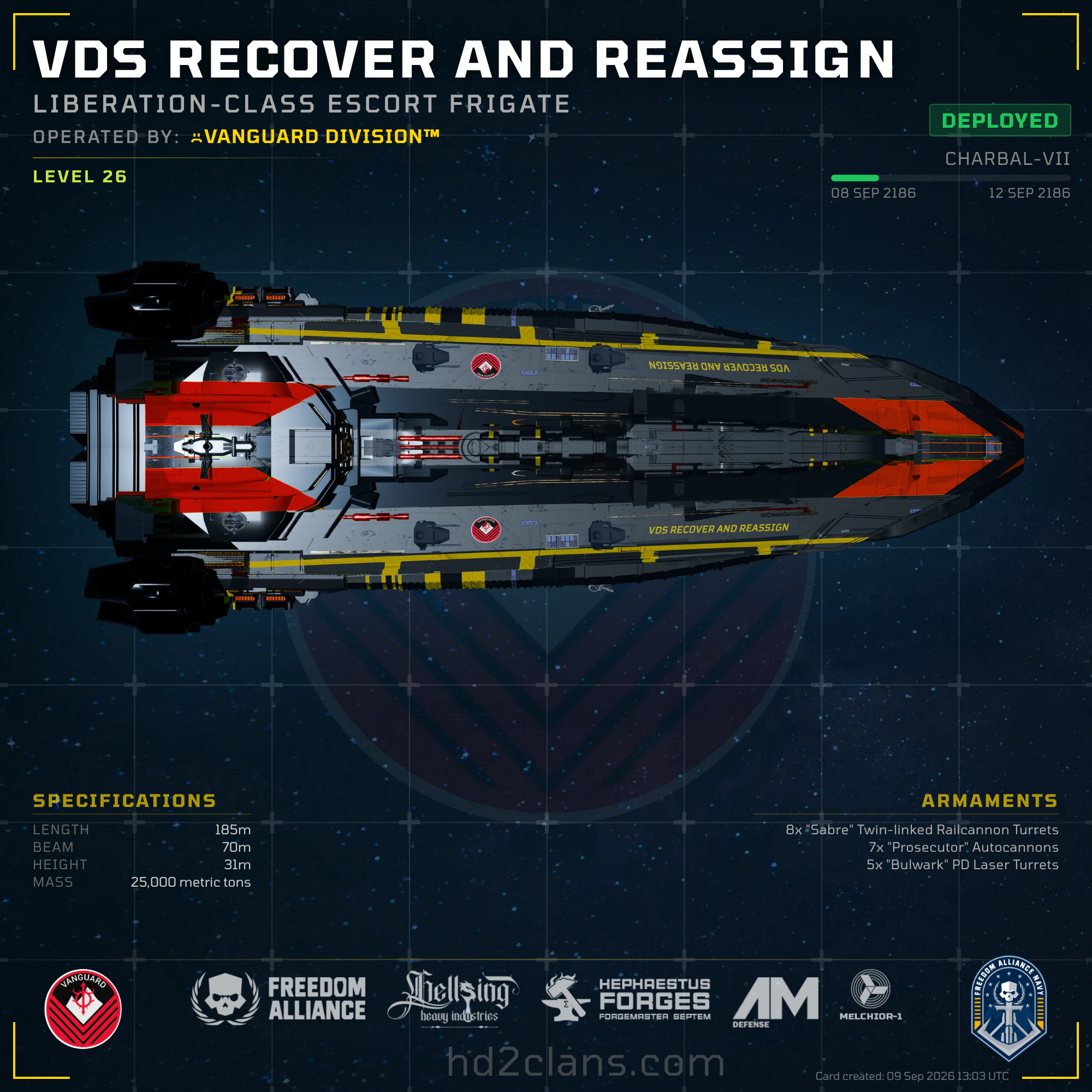 VDS Recover and Reassign