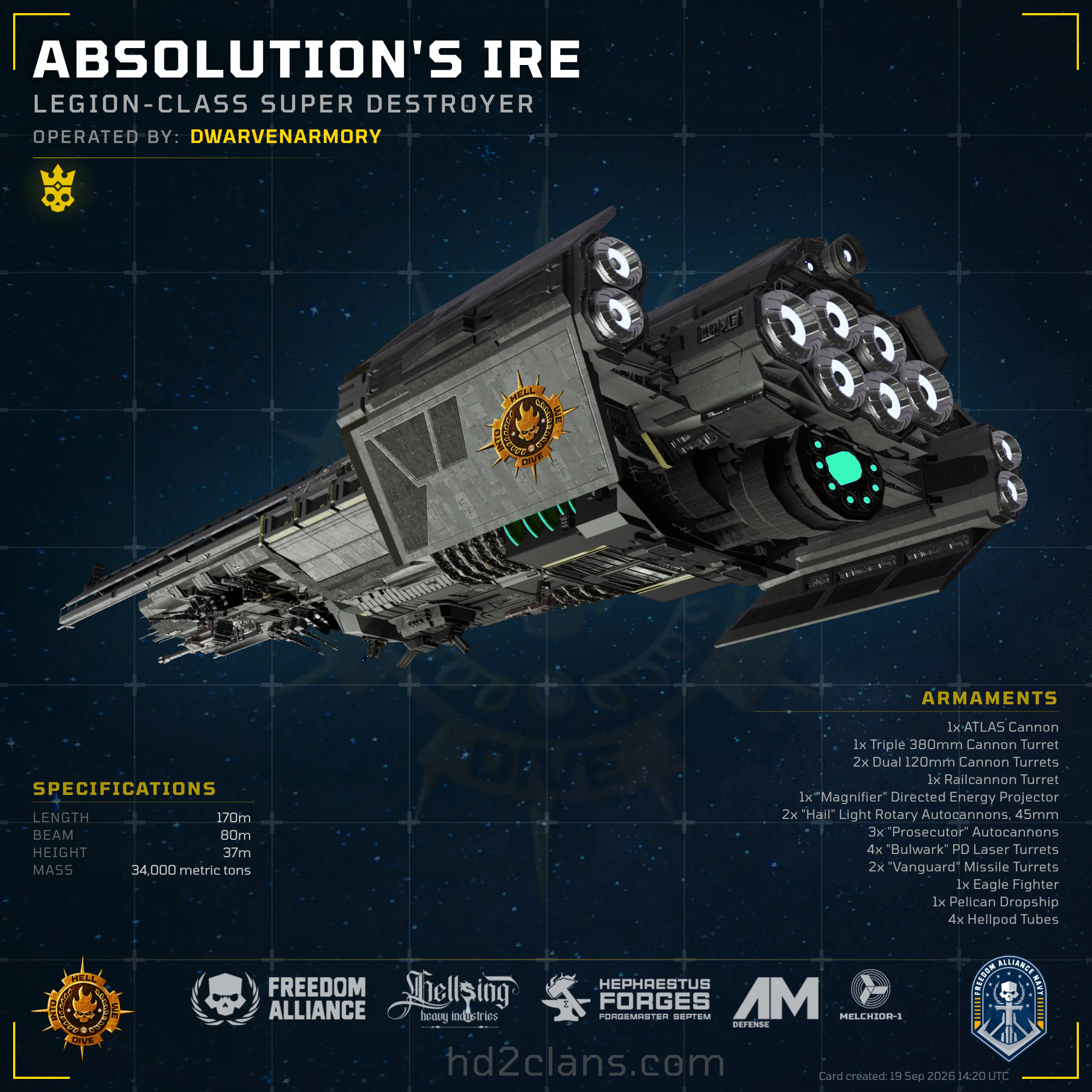 ABSOLUTION'S IRE