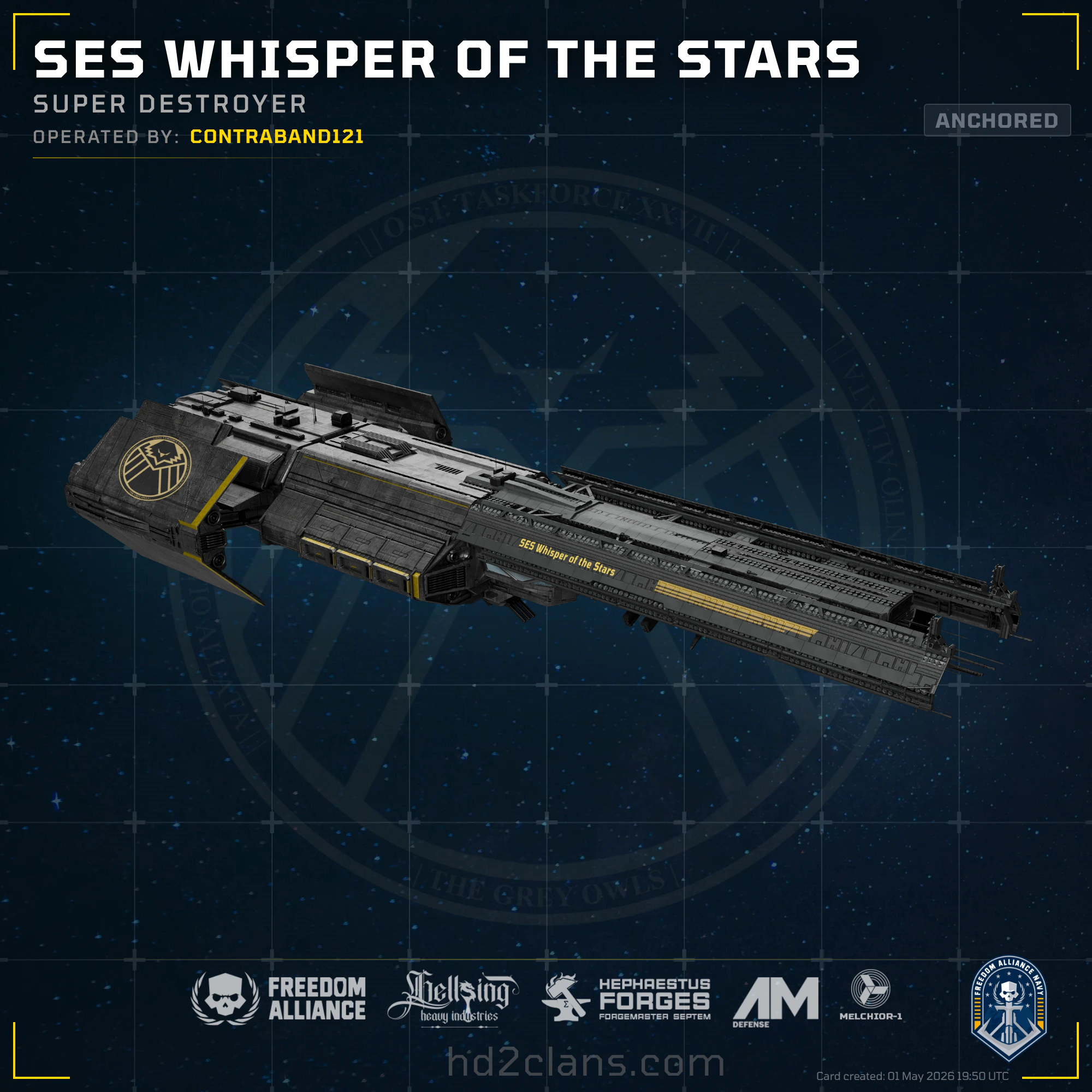 SES Whisper of the Stars