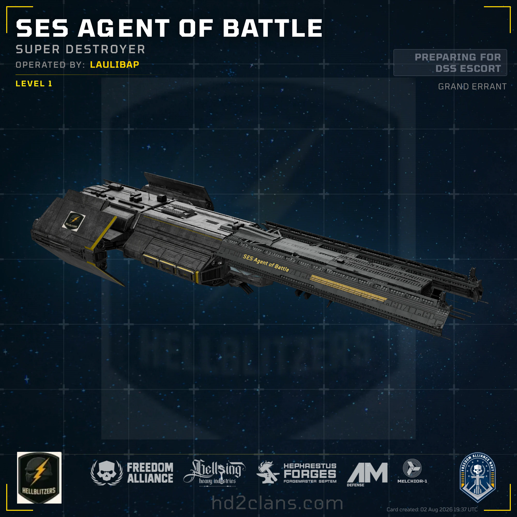 SES Agent of Battle