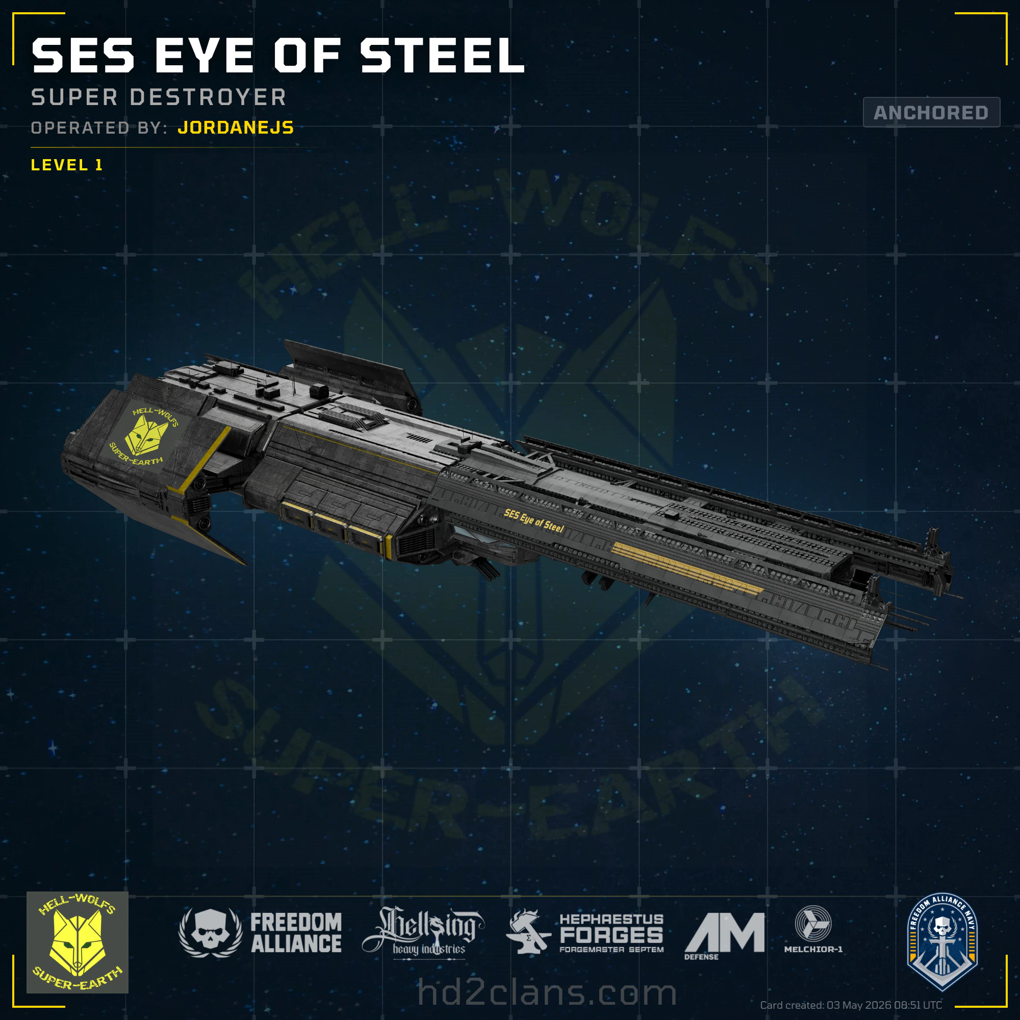 SES Eye of Steel