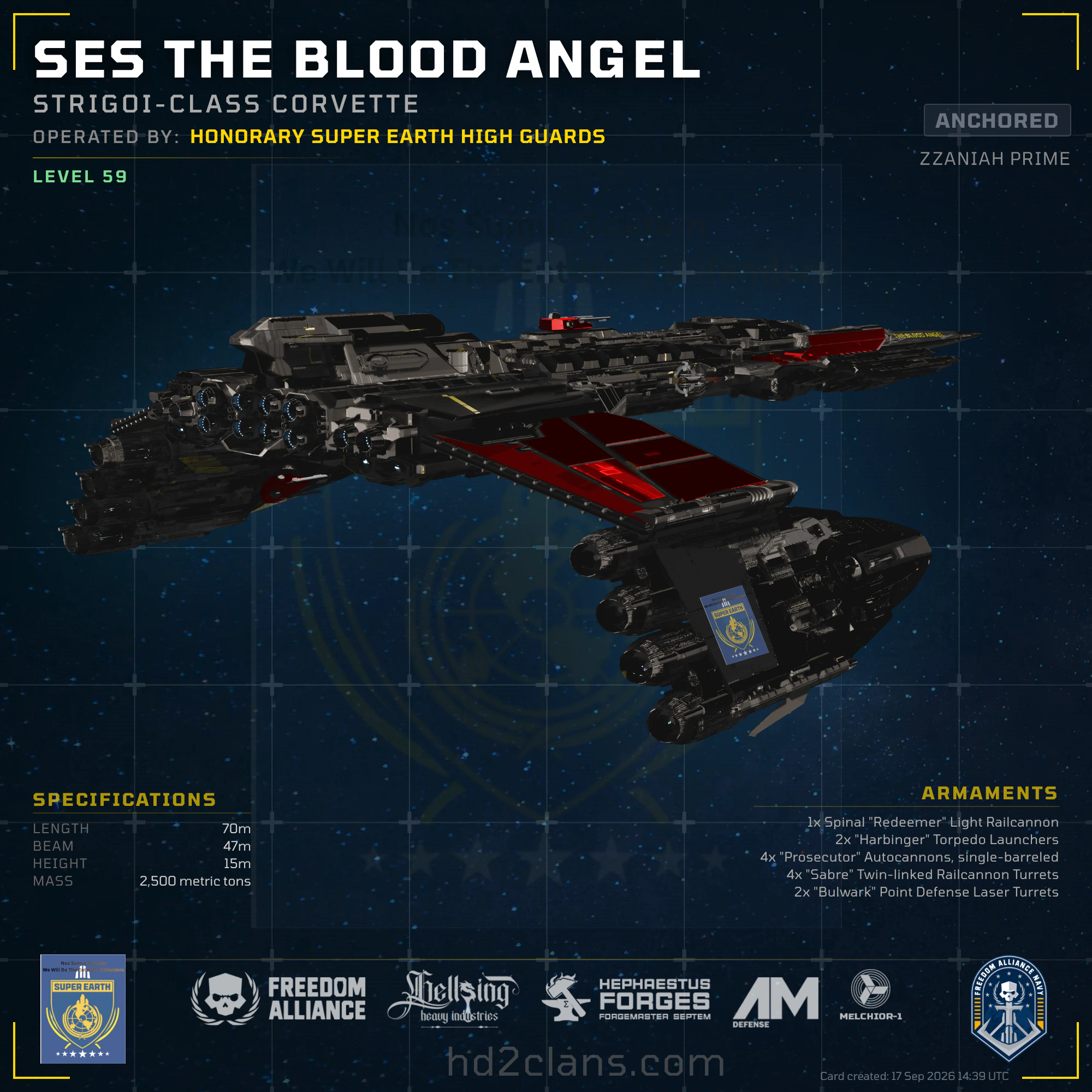 SES The Blood Angel