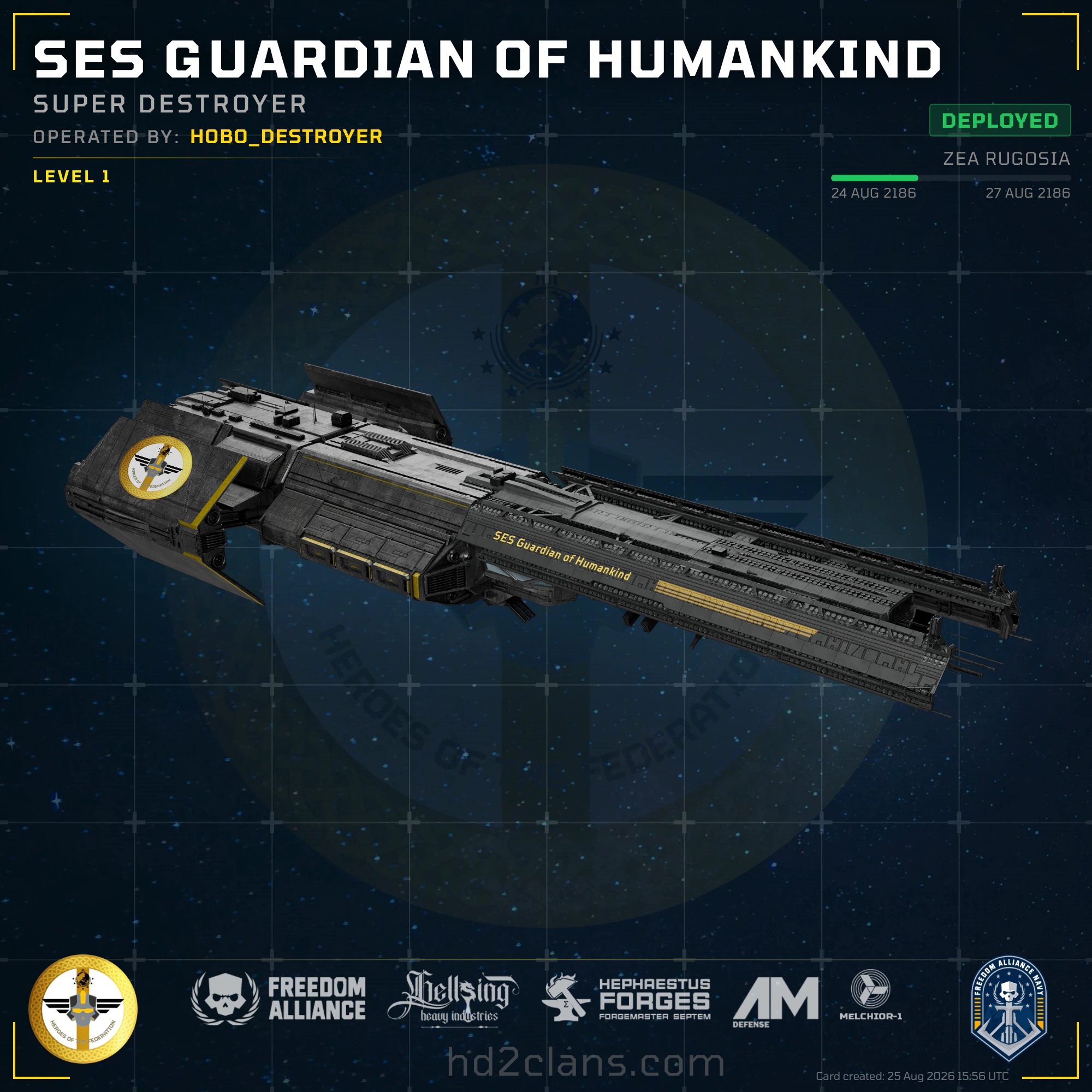 SES Guardian of Humankind