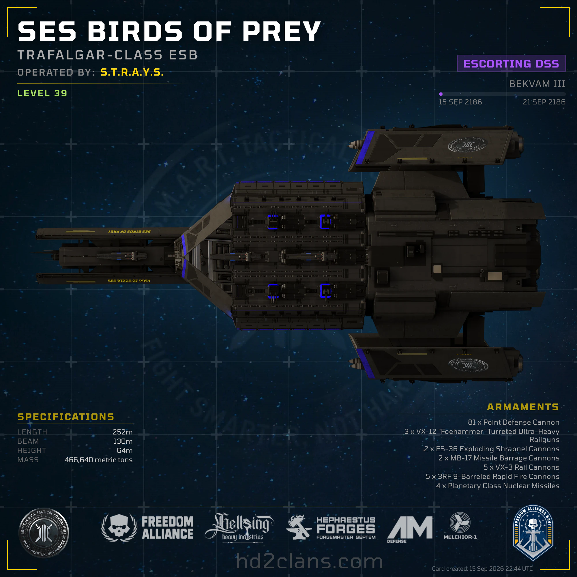 SES Birds of Prey