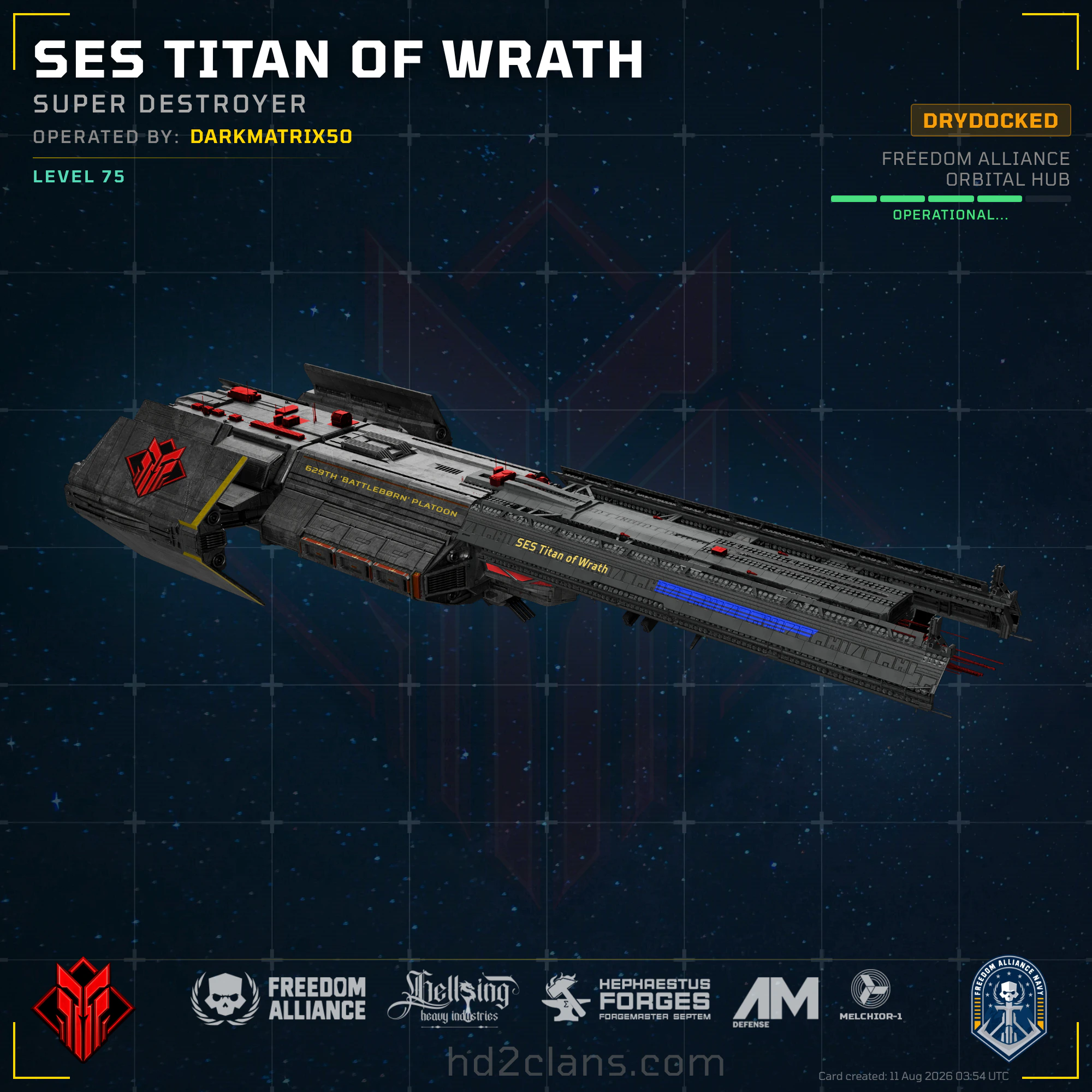 SES Titan of Wrath