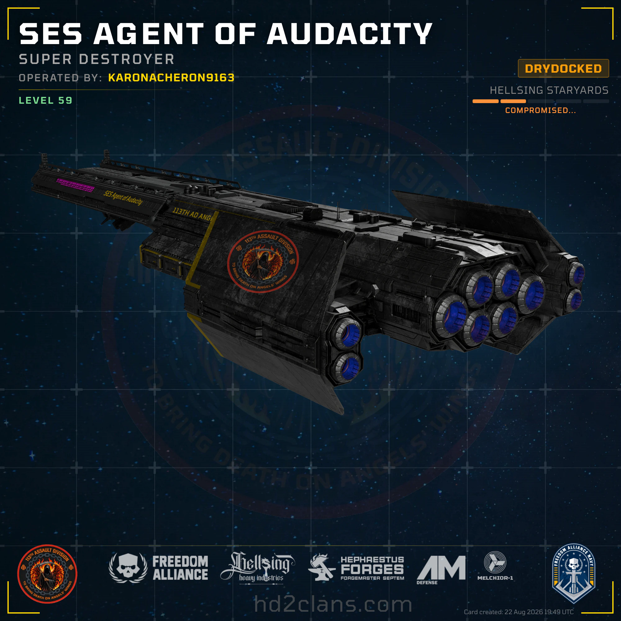SES Agent of Audacity