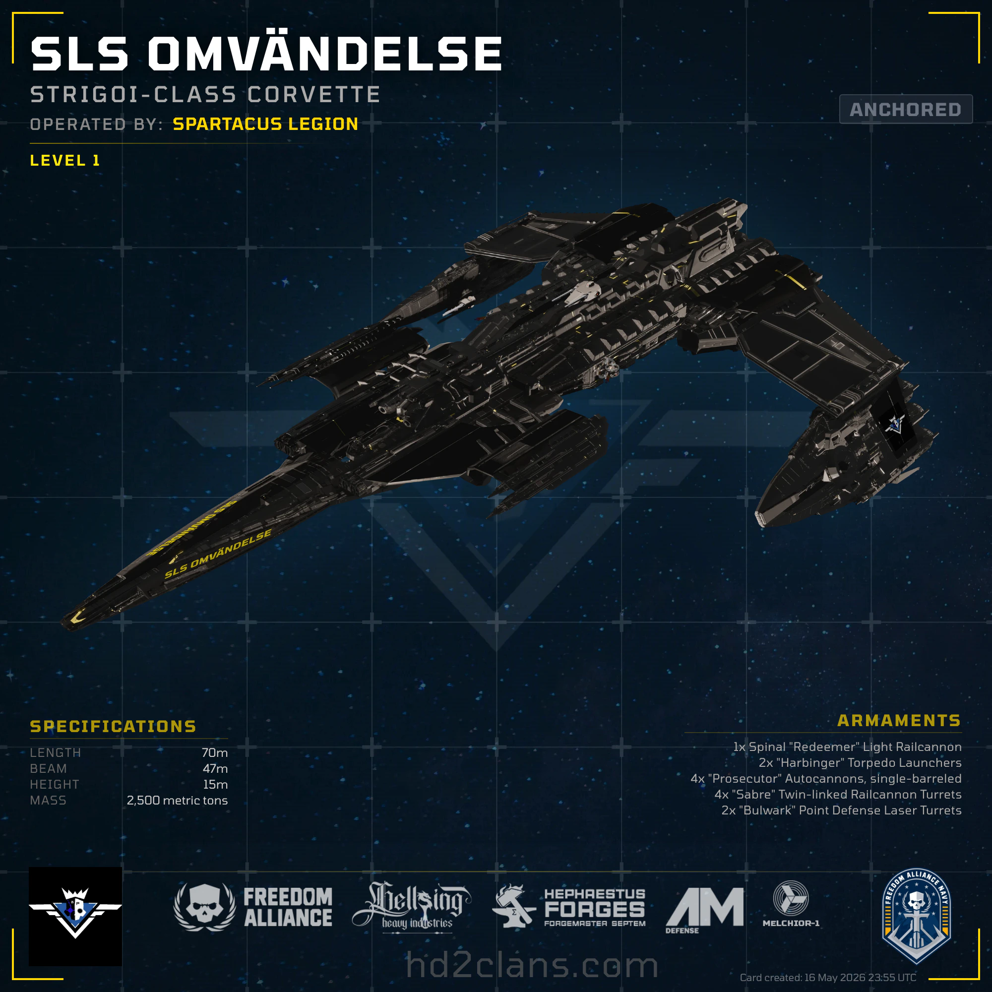 SLS omvändelse