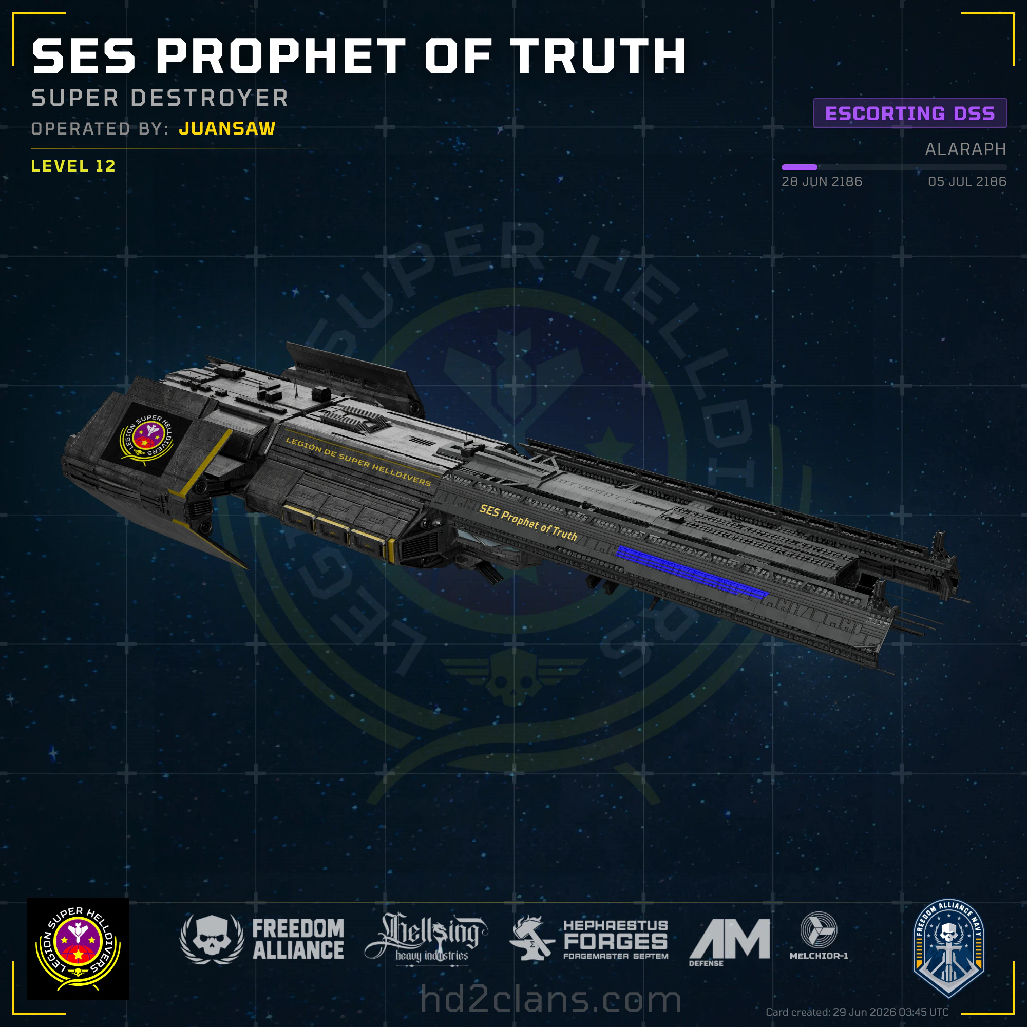 SES Prophet of Truth