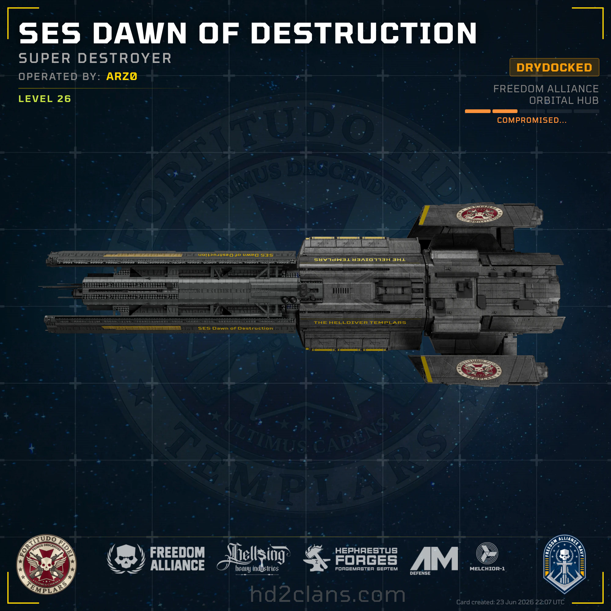 SES Dawn of Destruction