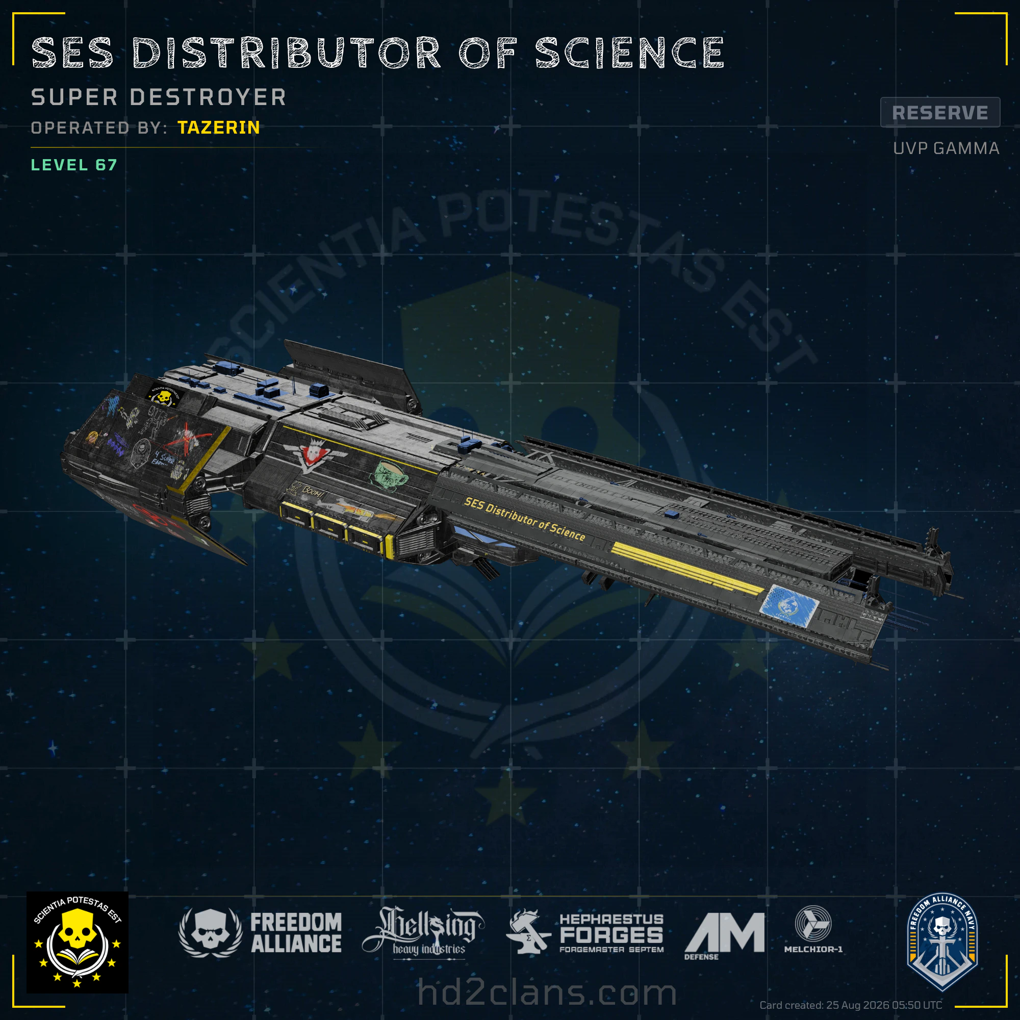 SES Distributor of Science