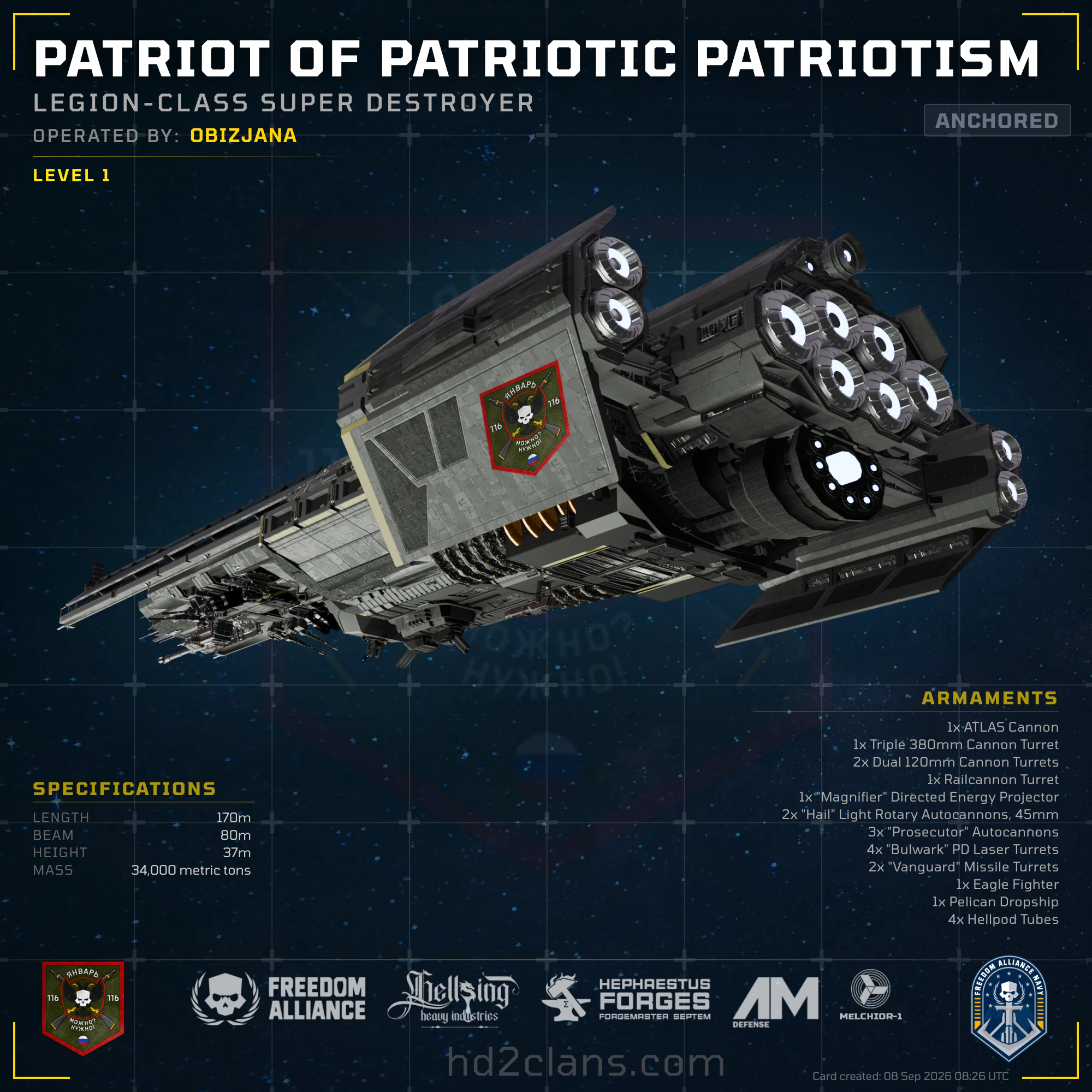 Patriot of Patriotic Patriotism