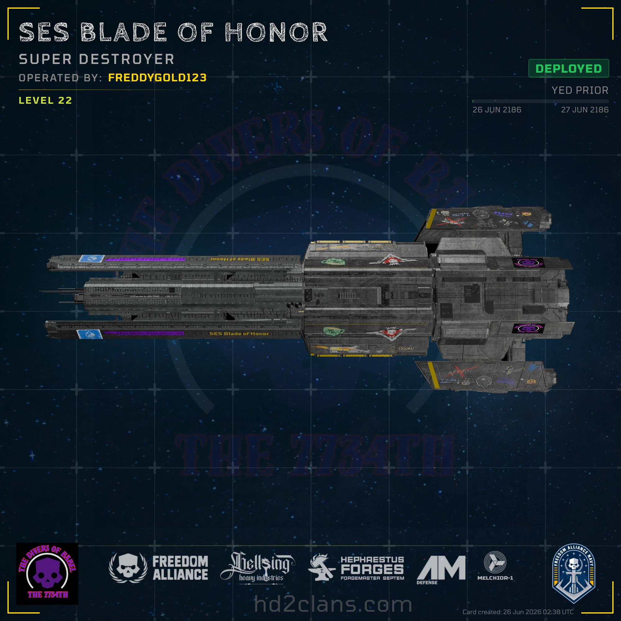 SES Blade of Honor