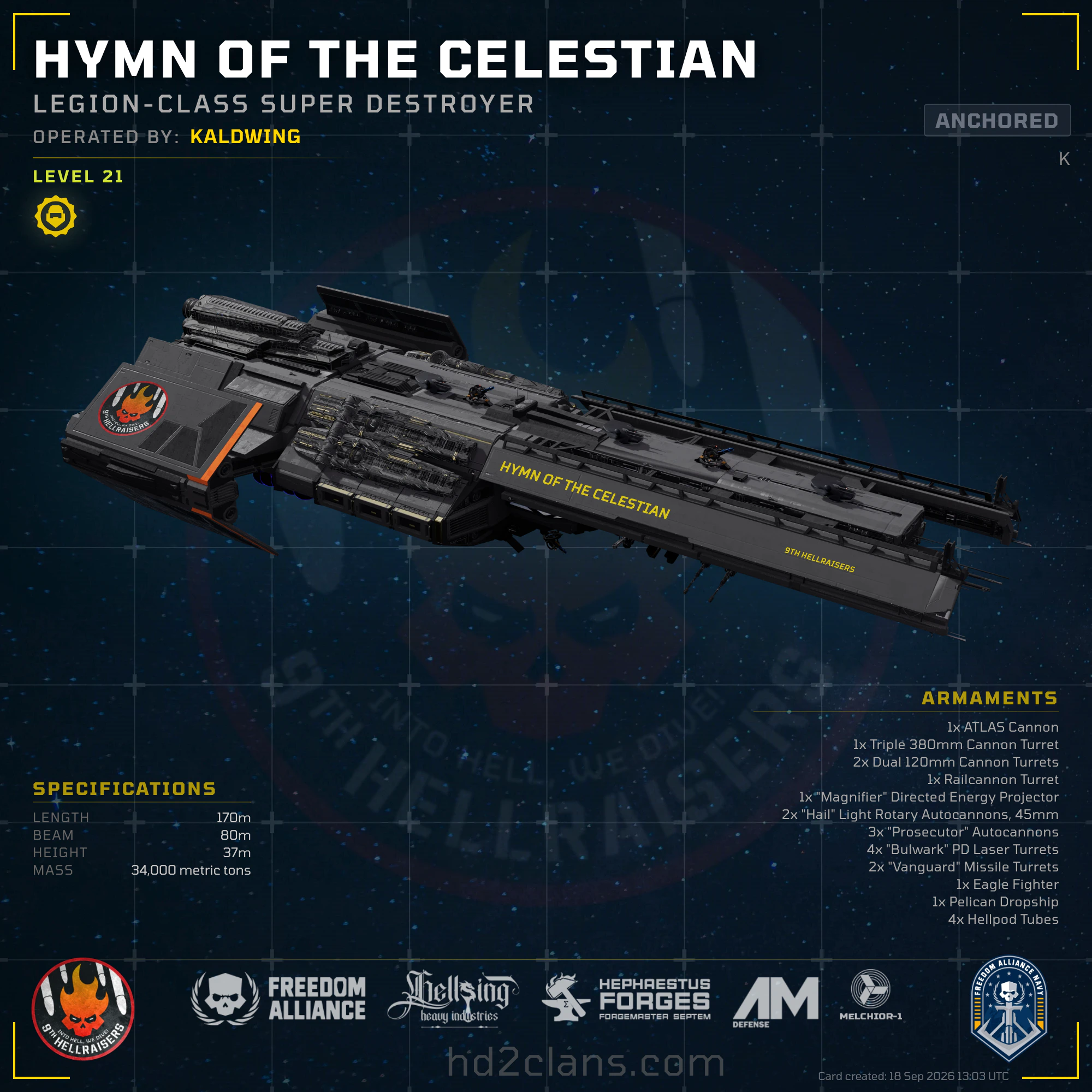 Hymn of the Celestian
